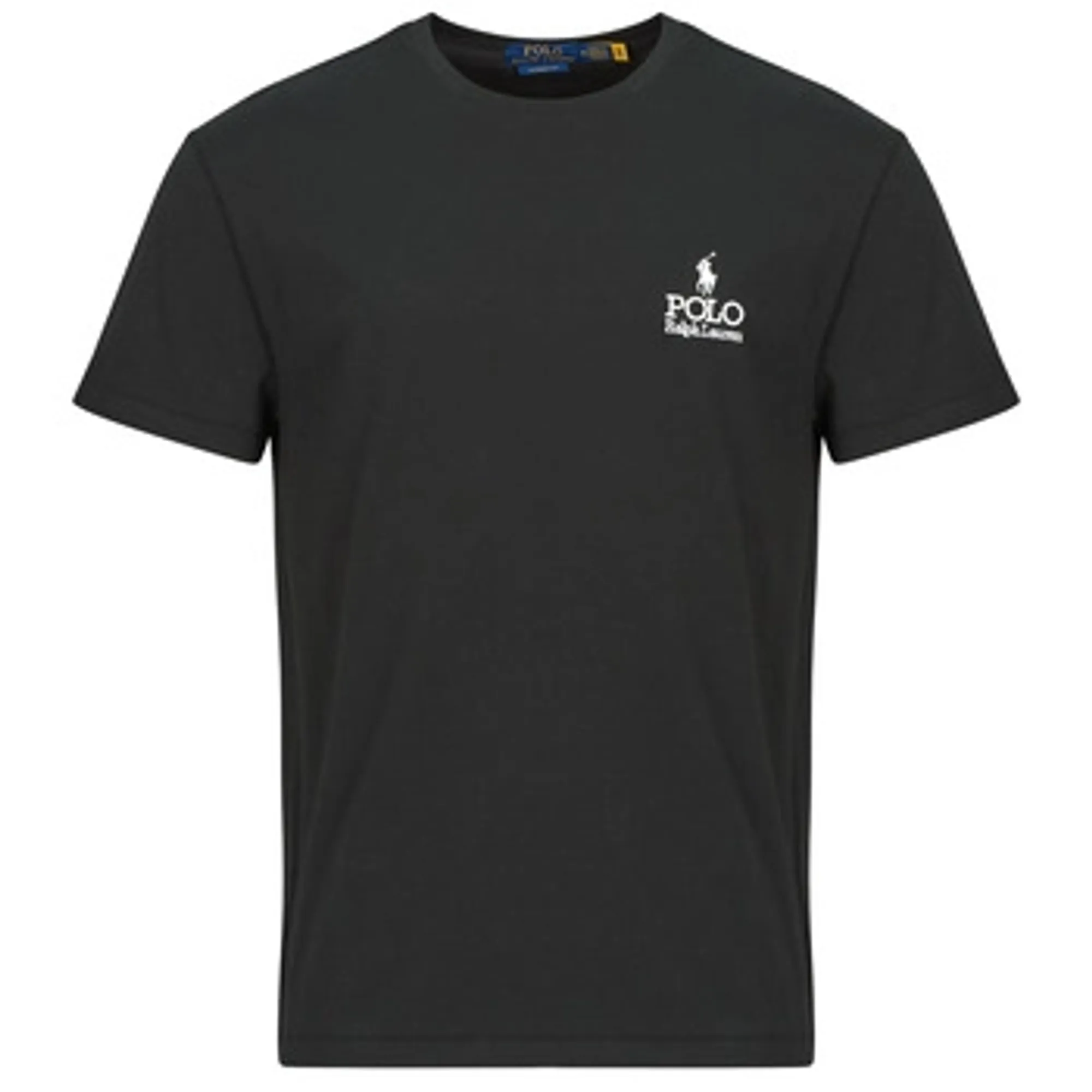 Polo Ralph Lauren  T-SHIRT MULTILOGOS BRODES  men's T shirt in Black