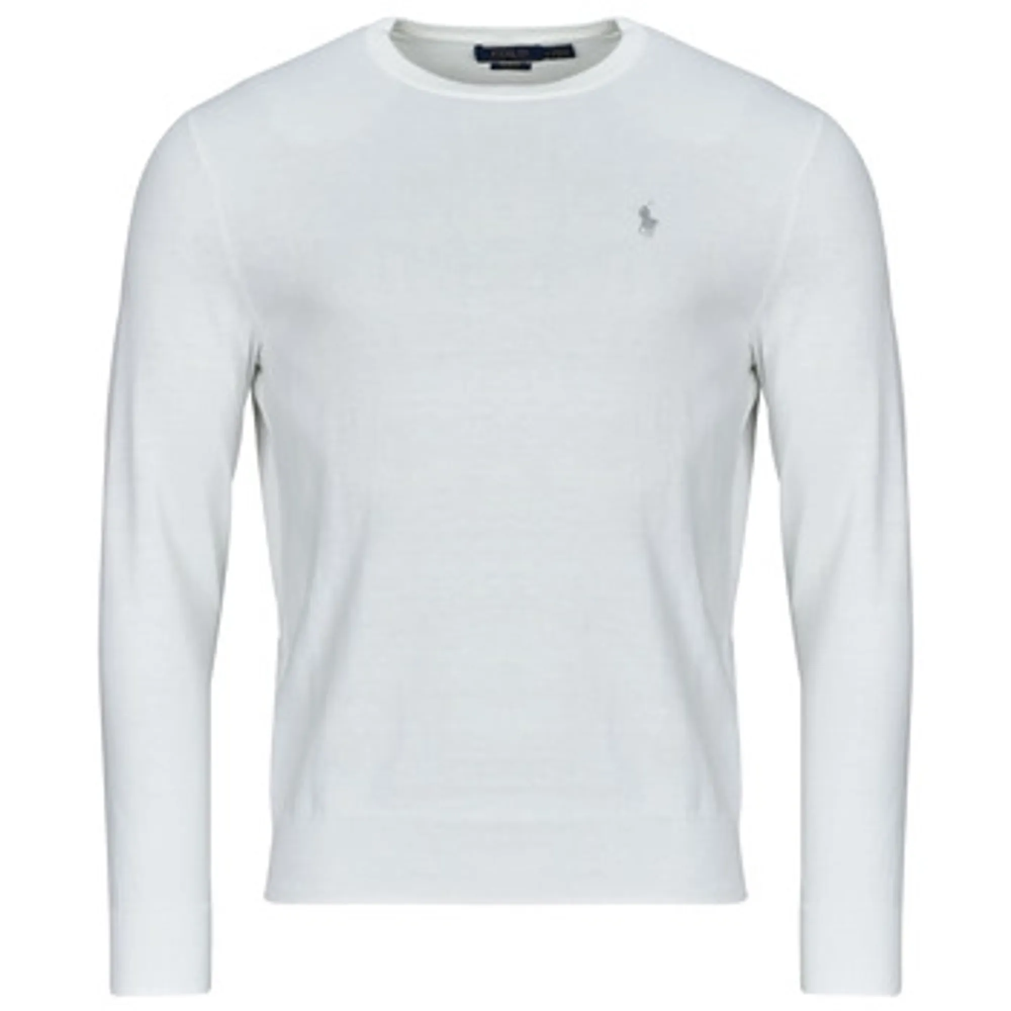 Polo Ralph Lauren  PULL COL ROND EN PIMA COTON  men's Sweater in White