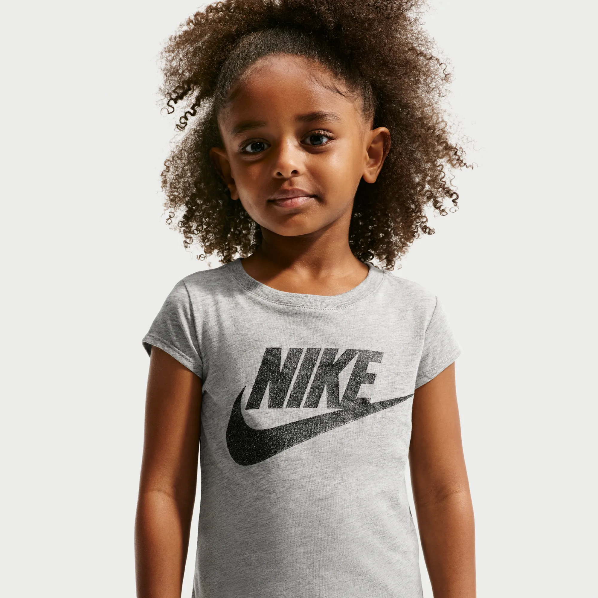 Nike Younger Kids' Futura T-Shirt - Grey