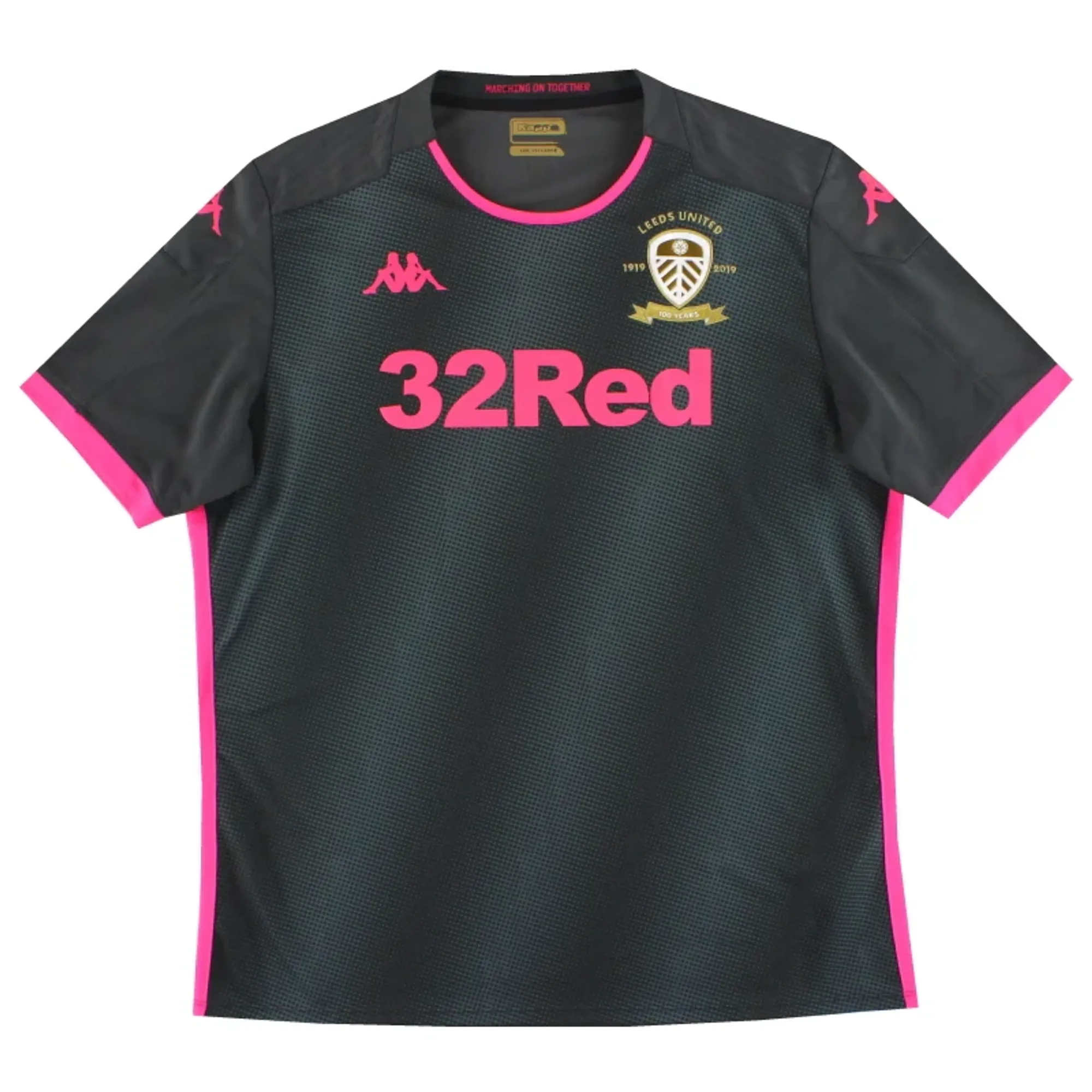 2019-20 Leeds Kappa Centenary Away Shirt M - Leeds / Excellent 