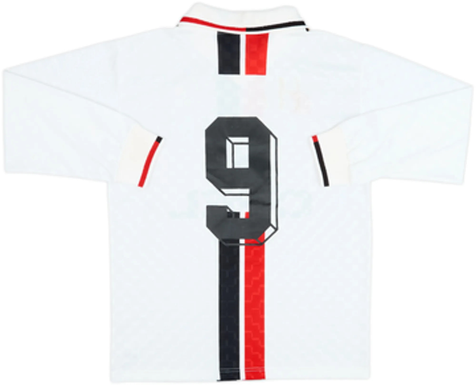 1995-96 AC Milan Away L/S Shirt #9 - 5/10 - (M)