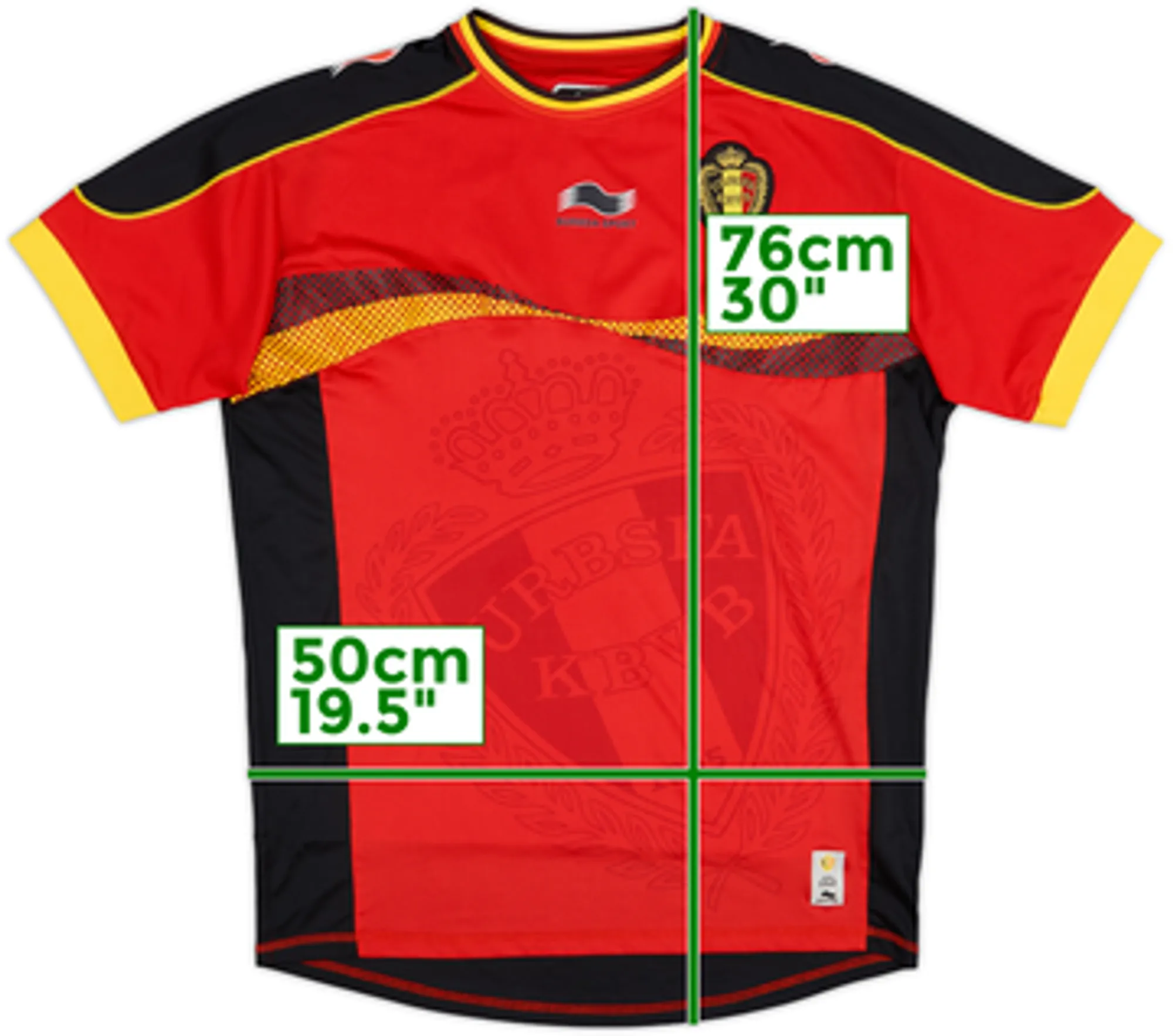 2012-14 Belgium Home Shirt - 10/10 - (XL)