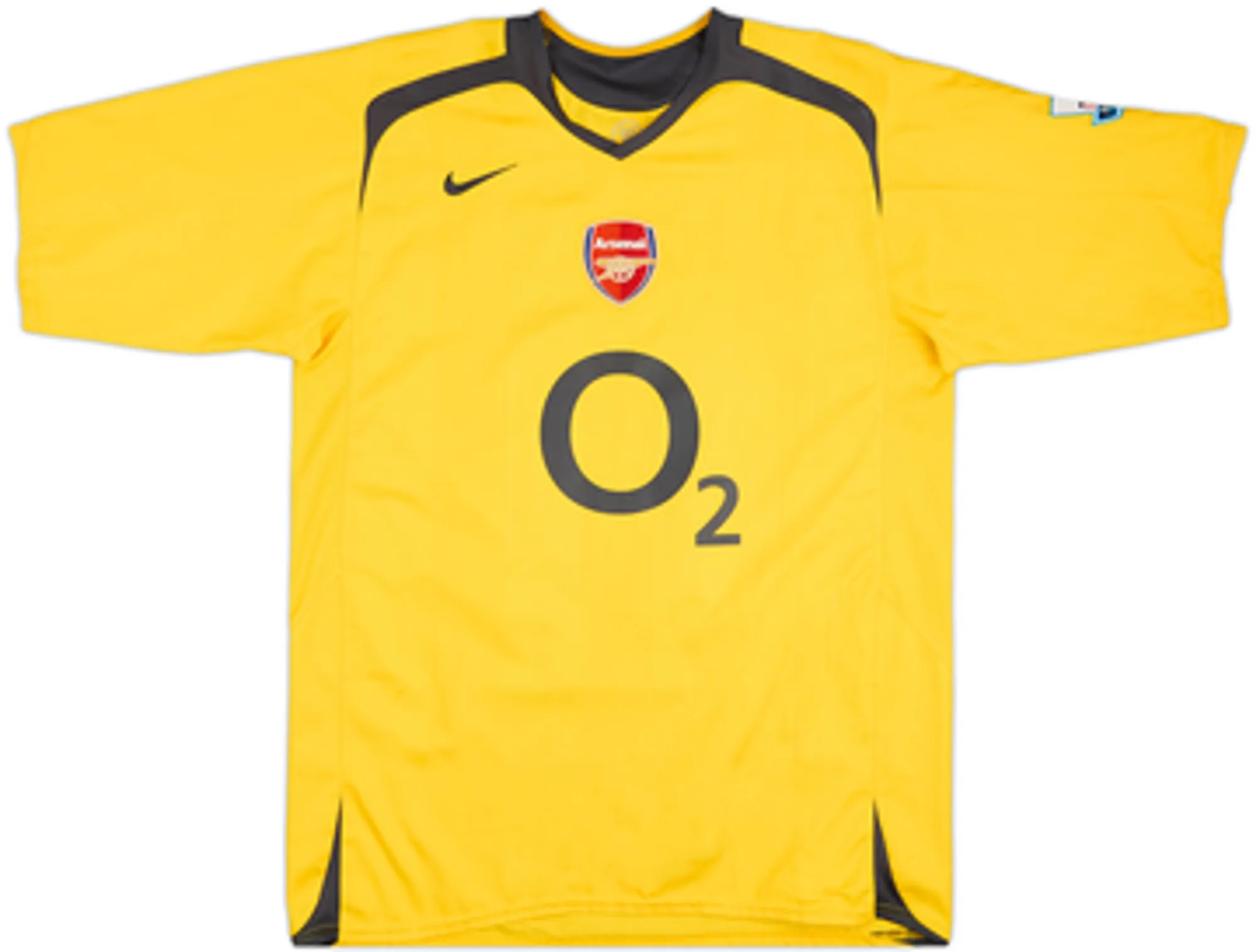 2005-06 Arsenal Away Shirt Bergkamp #10 - 8/10 - (L)