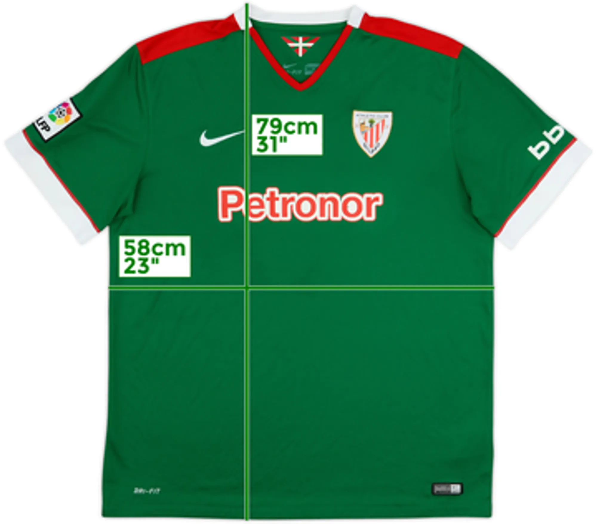 2014-15 Athletic Bilbao Away Shirt - 6/10 - (XL)