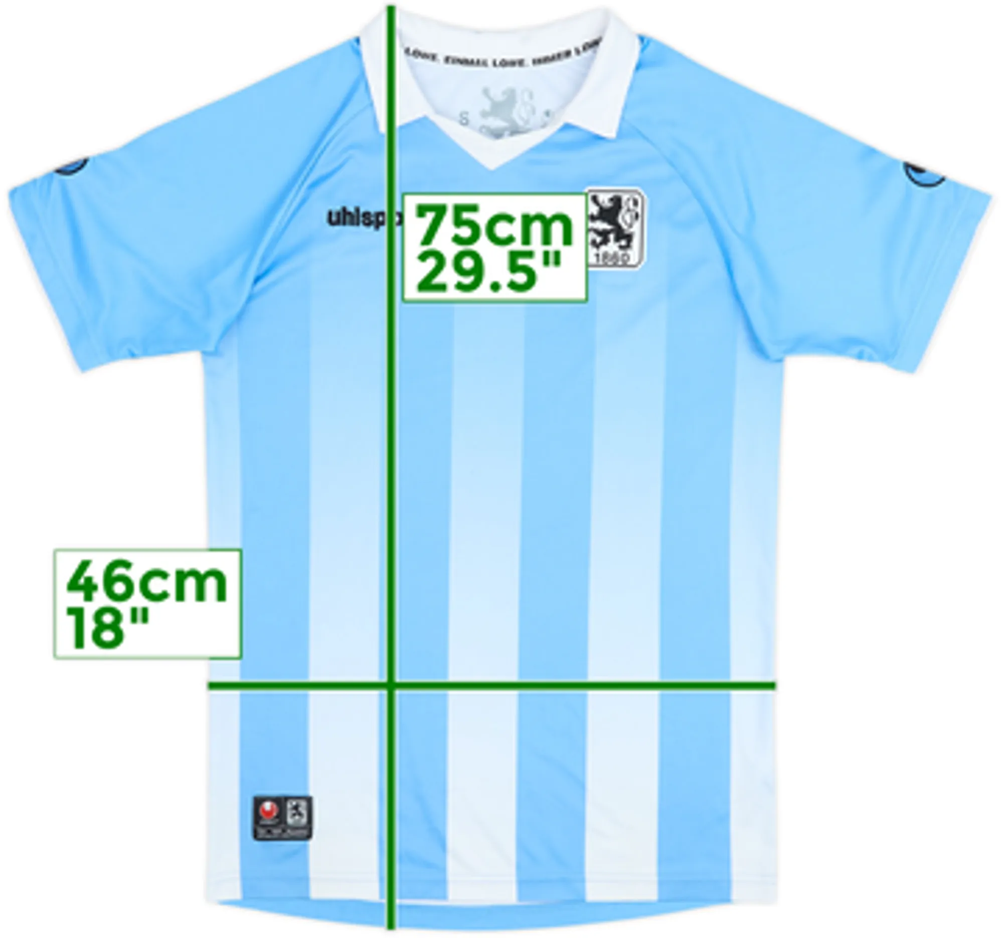 2013-14 1860 Munich Home Shirt - 8/10 - (S)