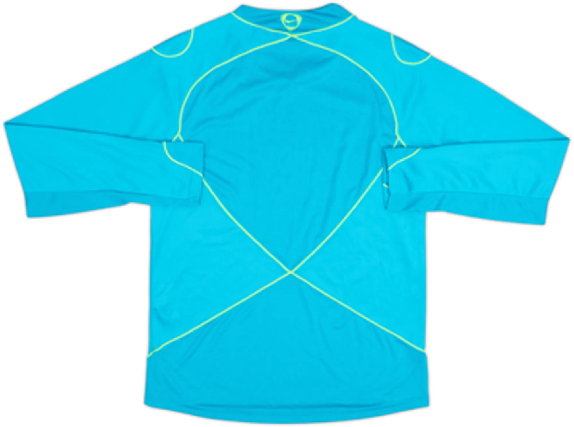 2007-08 Barcelona Player Issue Nike Training L/S Shirt - 9/10 - (M)