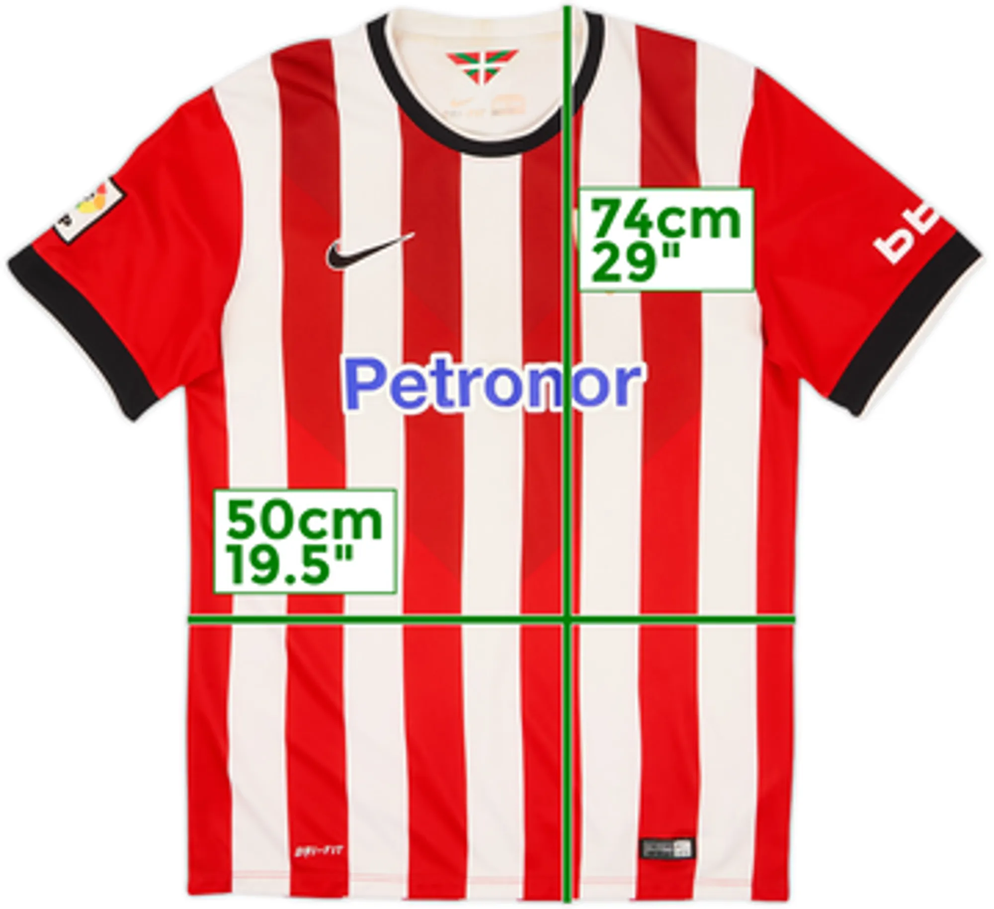 2014-15 Athletic Bilbao Home Shirt - 4/10 - (M)