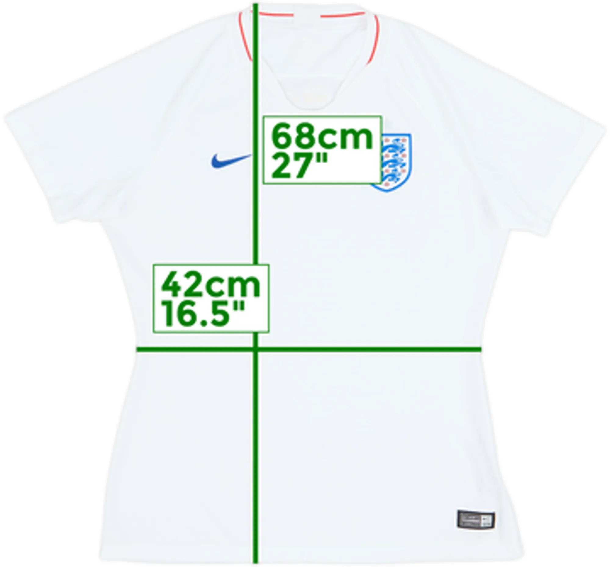 2018-19 England Home Shirt - 10/10 - (Women's L)