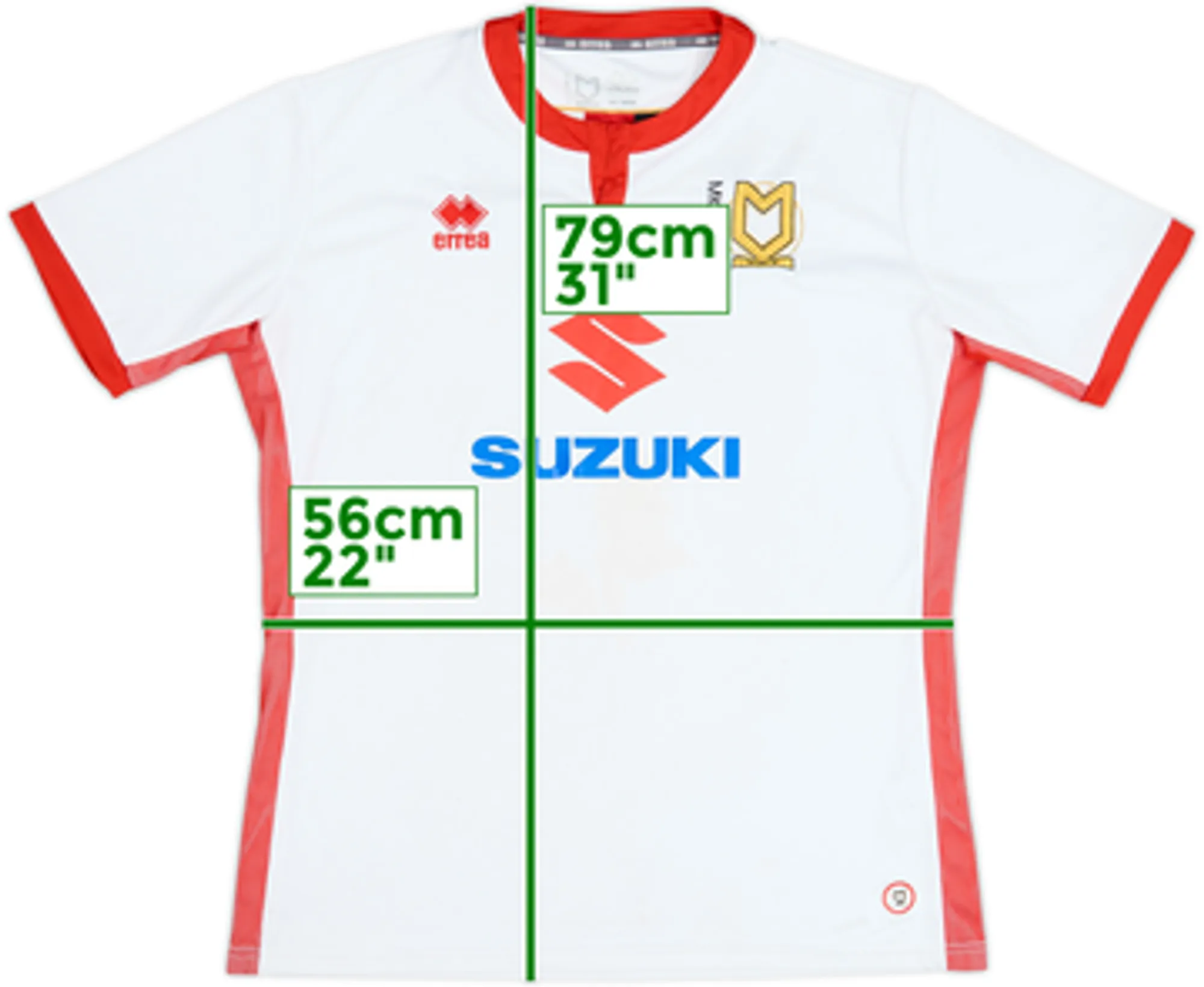 2017-18 MK Dons Home Shirt - 5/10 - (3XL)