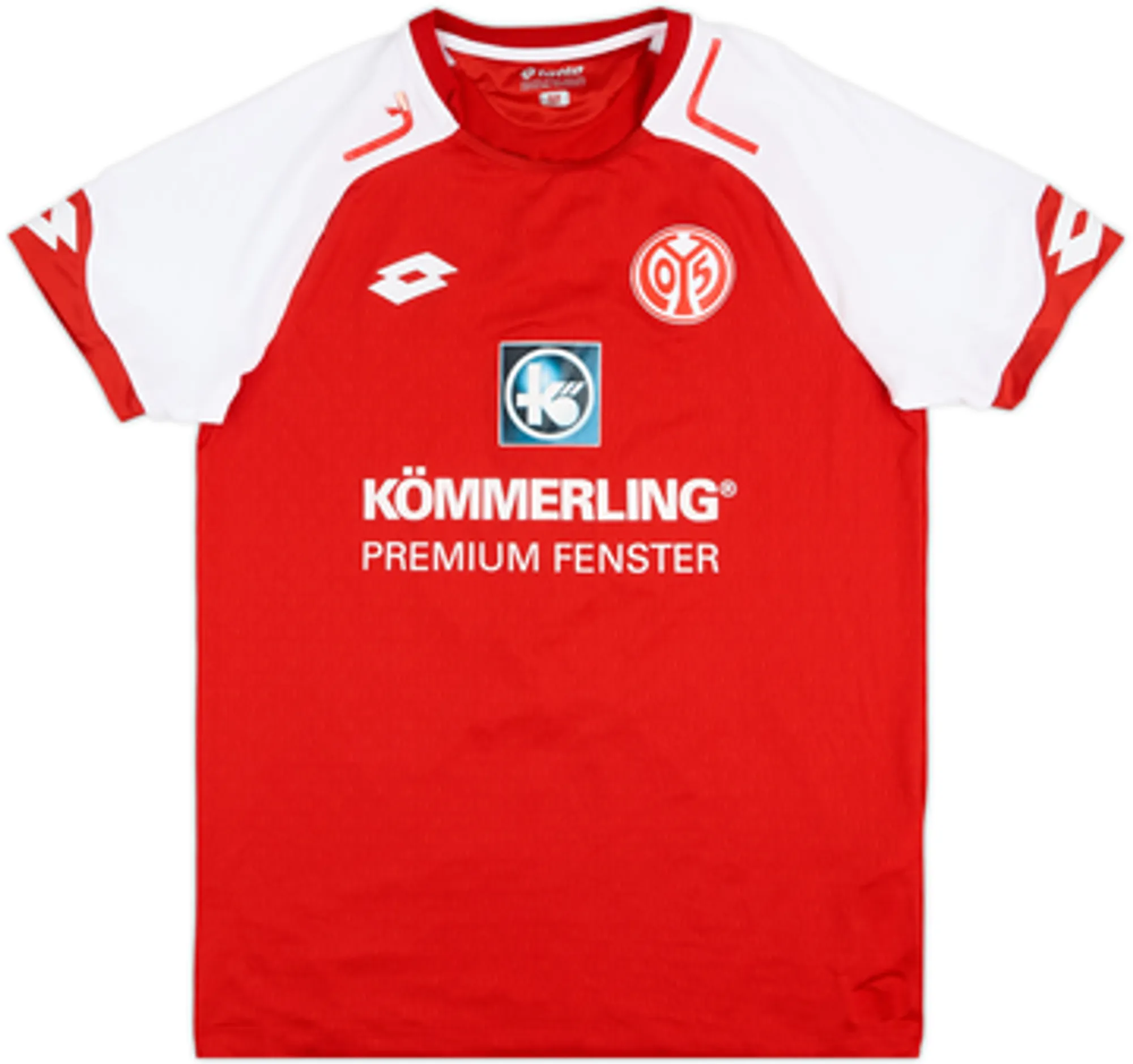 2017-18 FSV Mainz Home Shirt Latza #6 - 6/10 - (M)