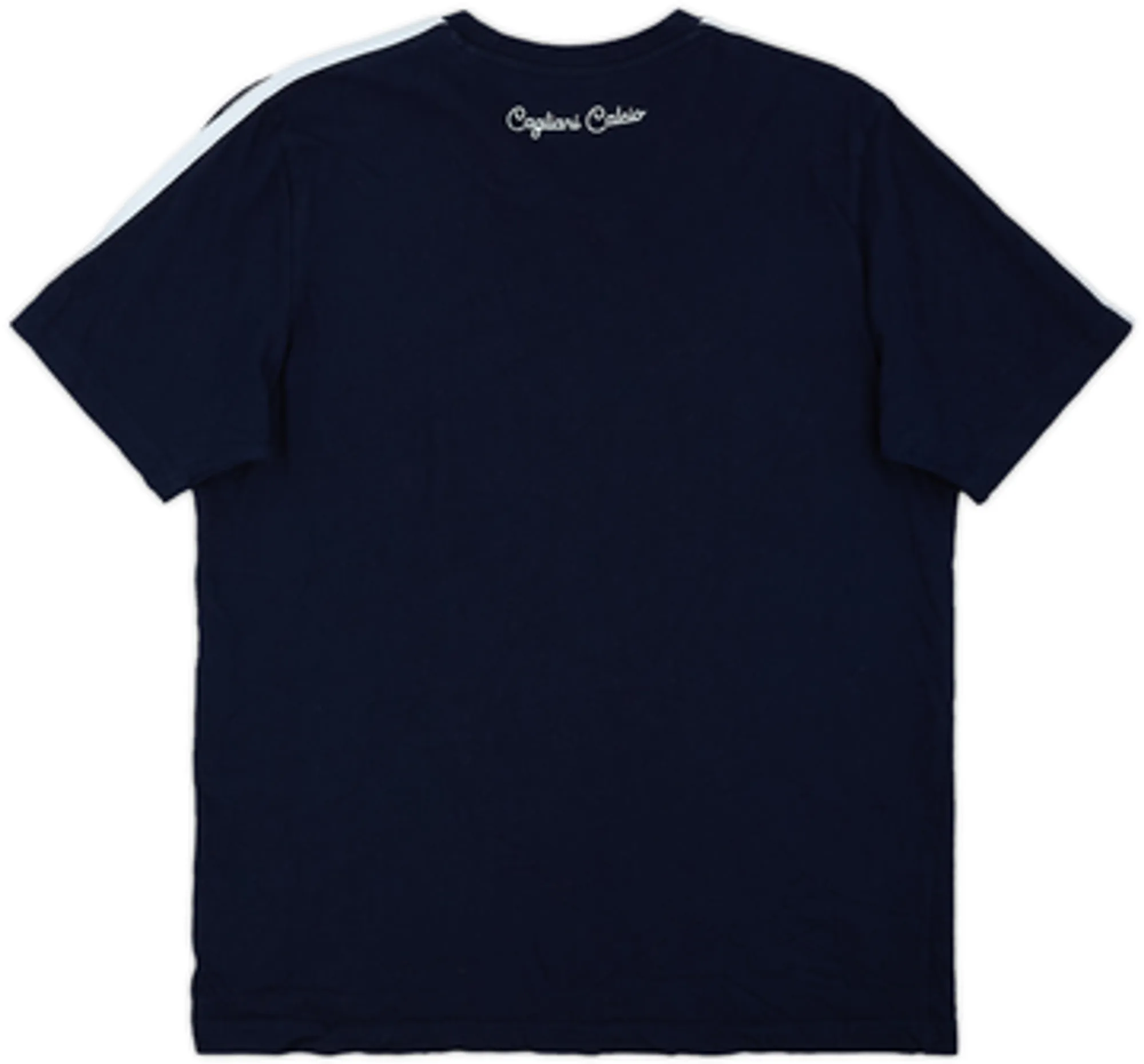 2020-21 Cagliari adidas Cotton Tee - 9/10 - (M)