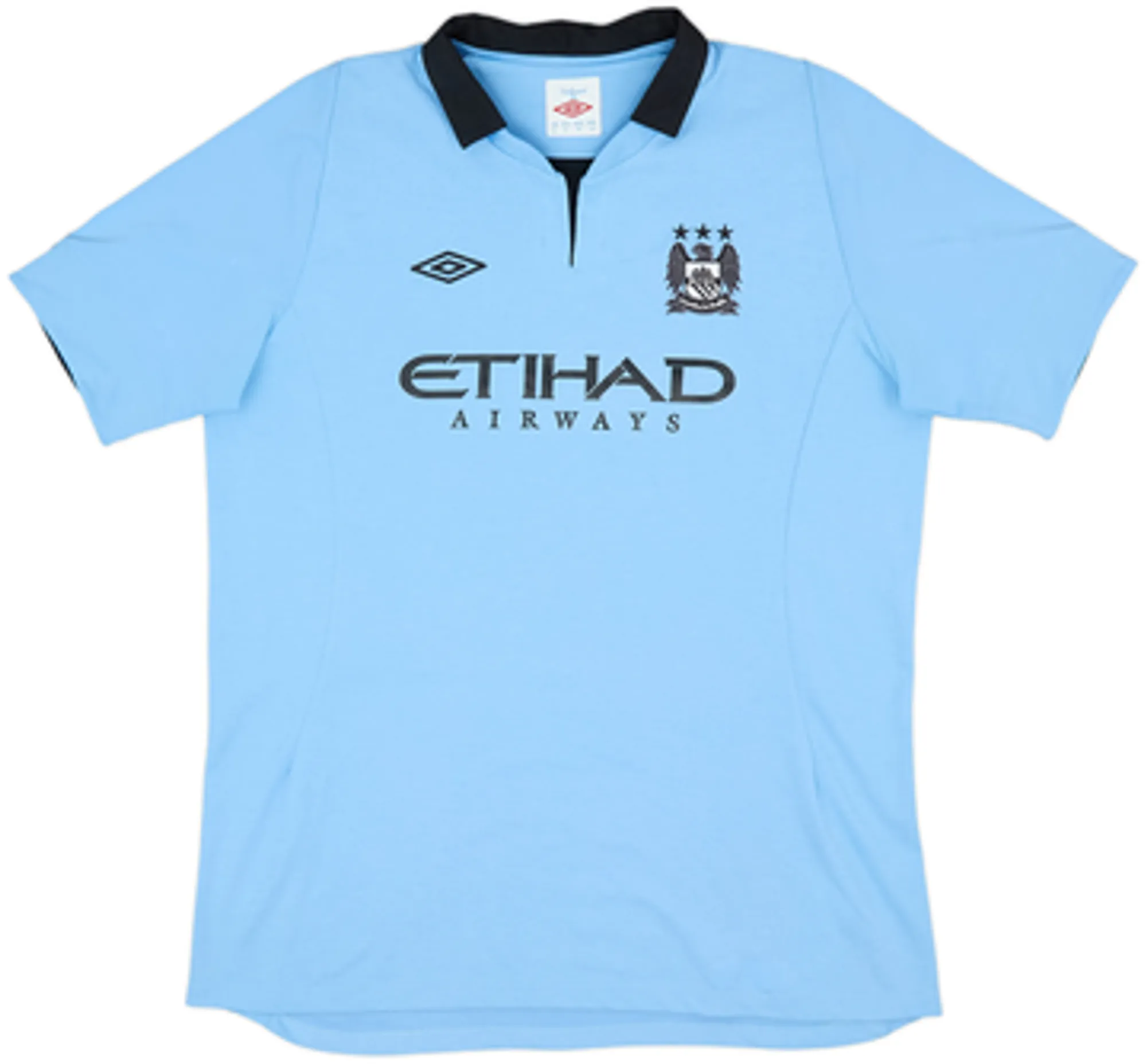 2012-13 Manchester City Home Shirt Kun Aguero #16 - 8/10 - (Women's L)