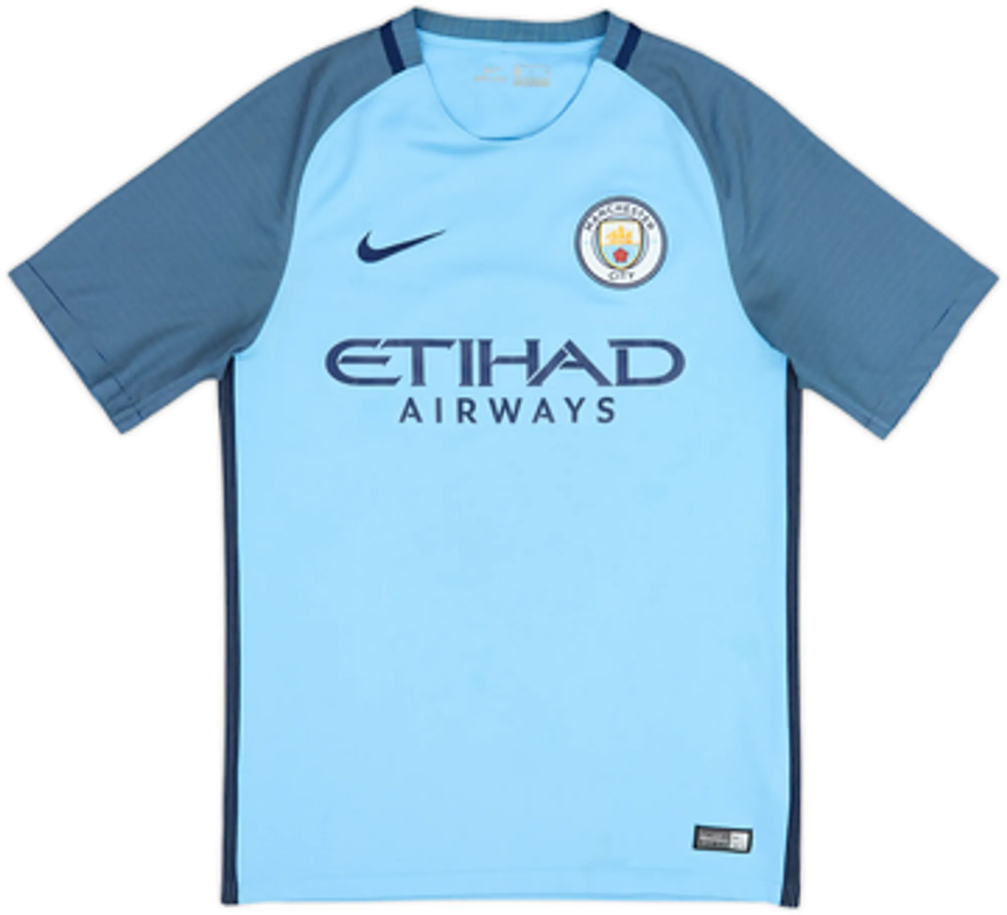 2016-17 Manchester City Home Shirt Sterling #7 - 7/10 - (S)