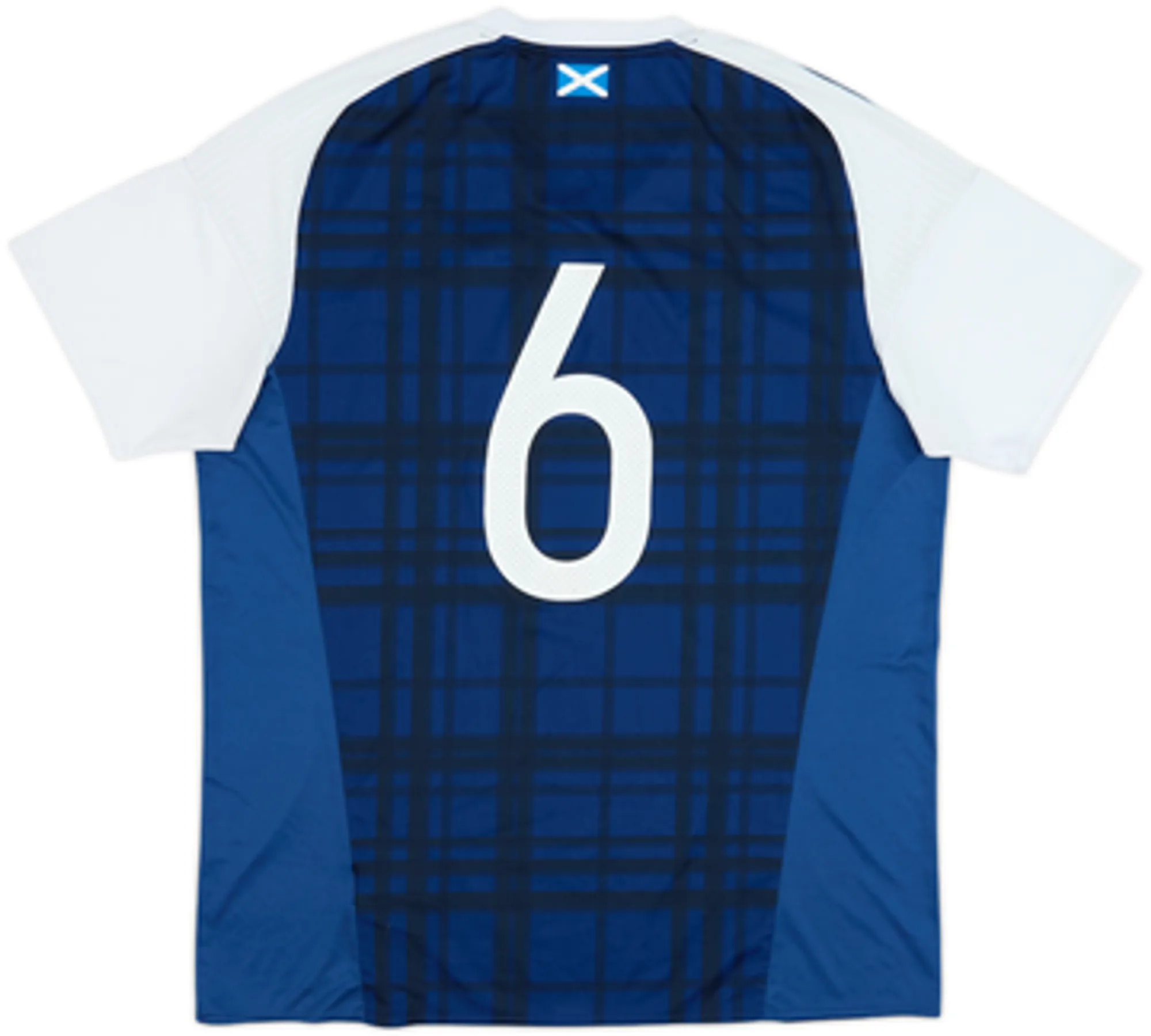 2016-17 Scotland Home Shirt #6 - 7/10 - (XL)