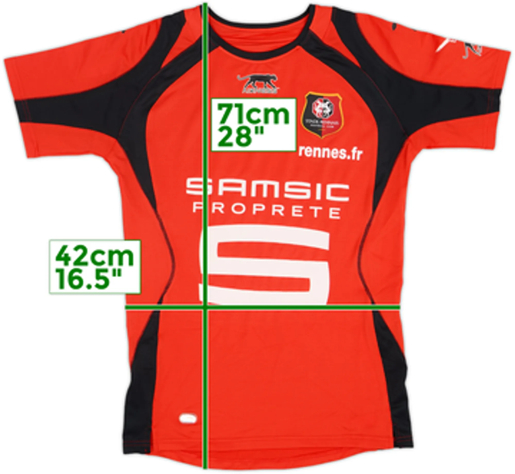 2006-07 Stade Rennais Home Shirt - 10/10 - (XL)