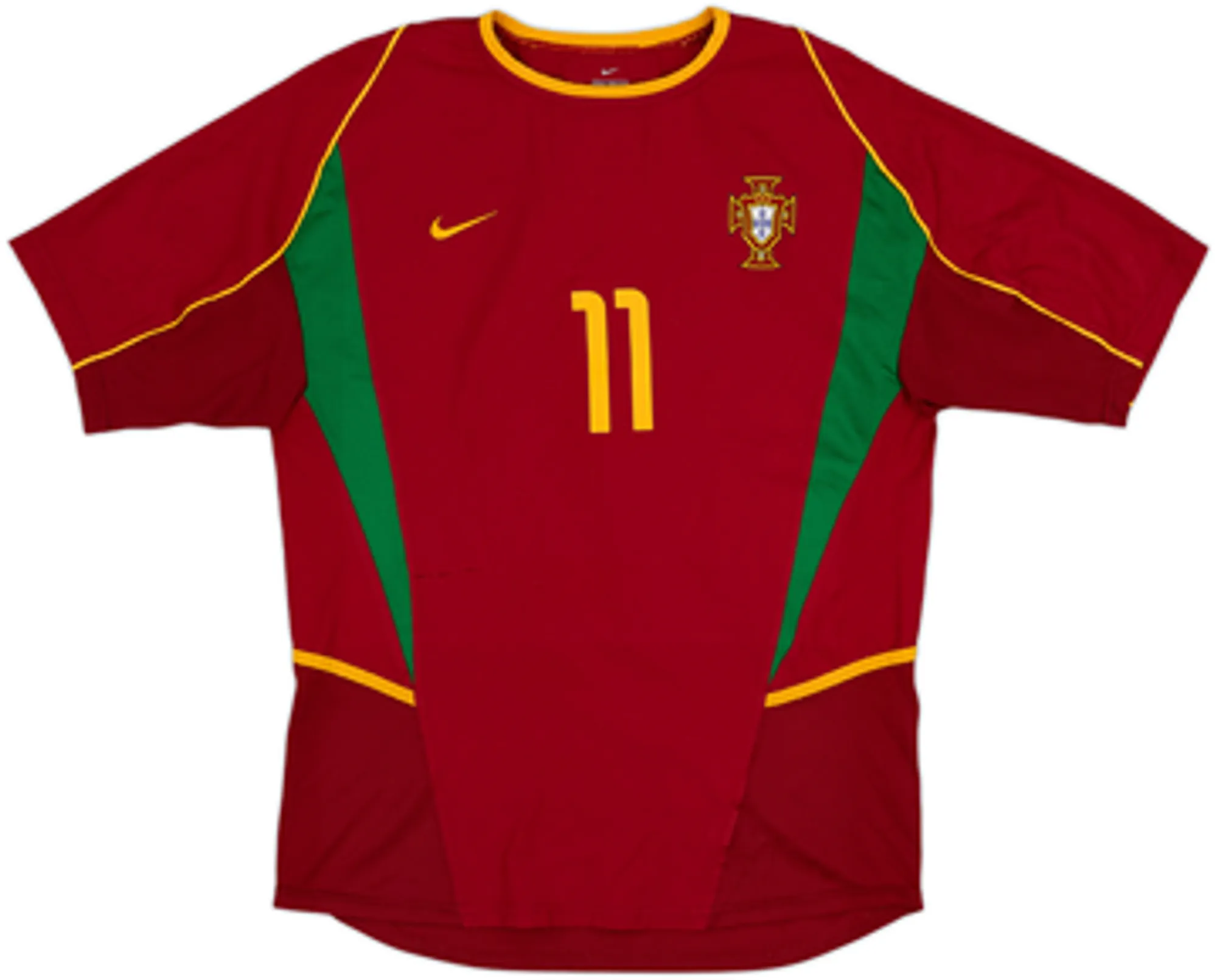 2002-04 Portugal Home Shirt C.Ronaldo #11 - 3/10 - (M)