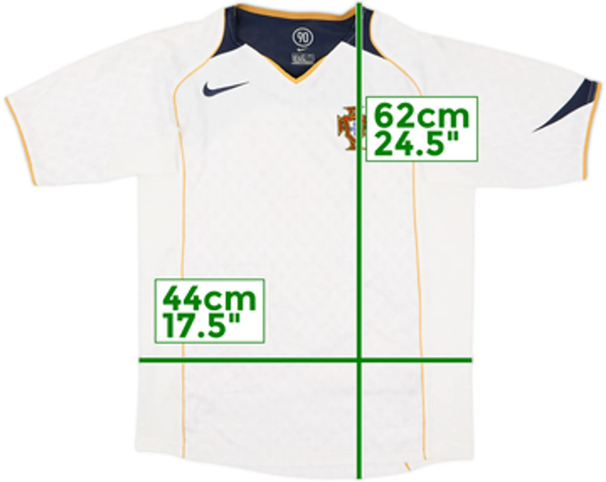 2004-06 Portugal Away Shirt - 8/10 - (L.Boys)