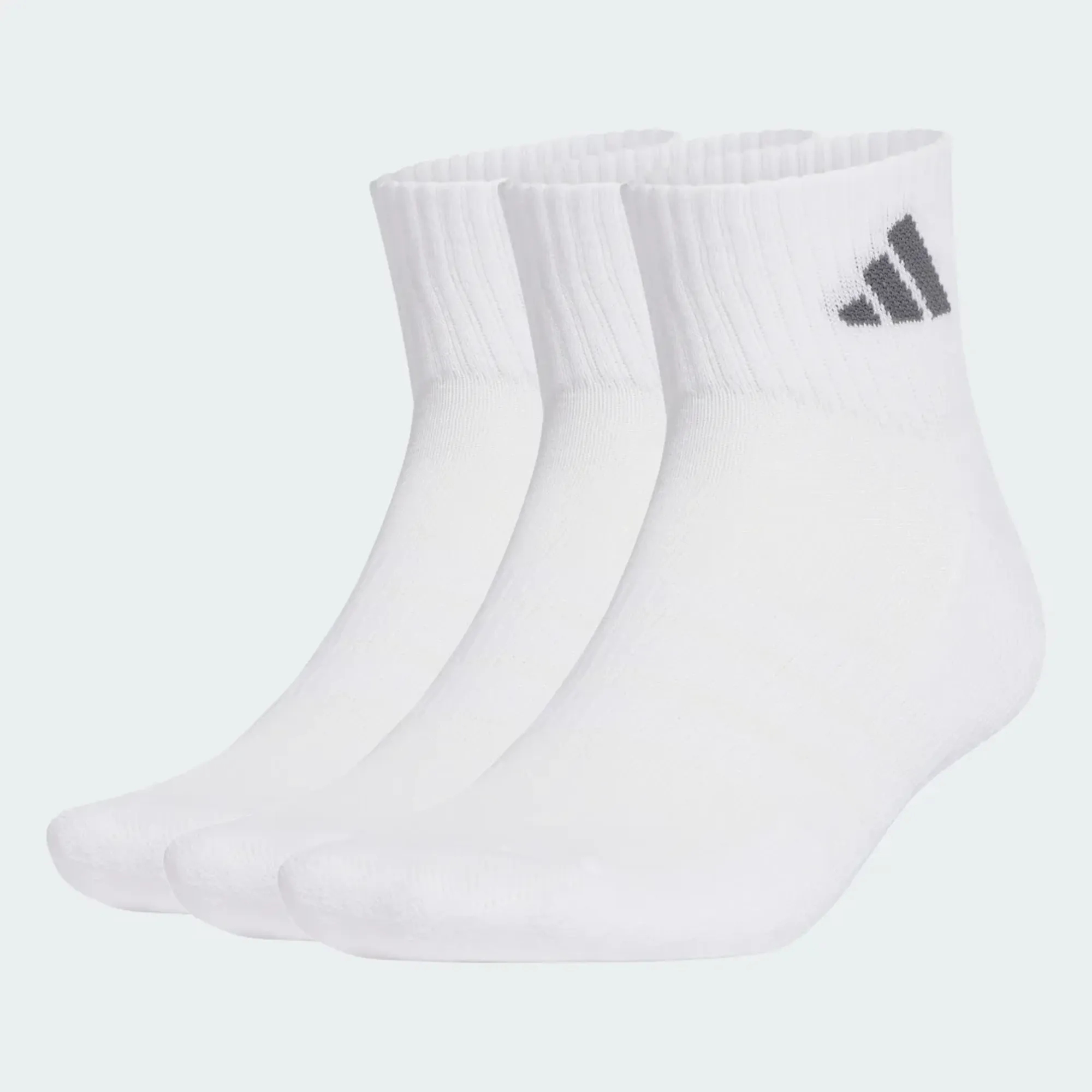 adidas CUSHIONED SPORTSWEAR ANKLE SOCKS 3 PAIR PACK