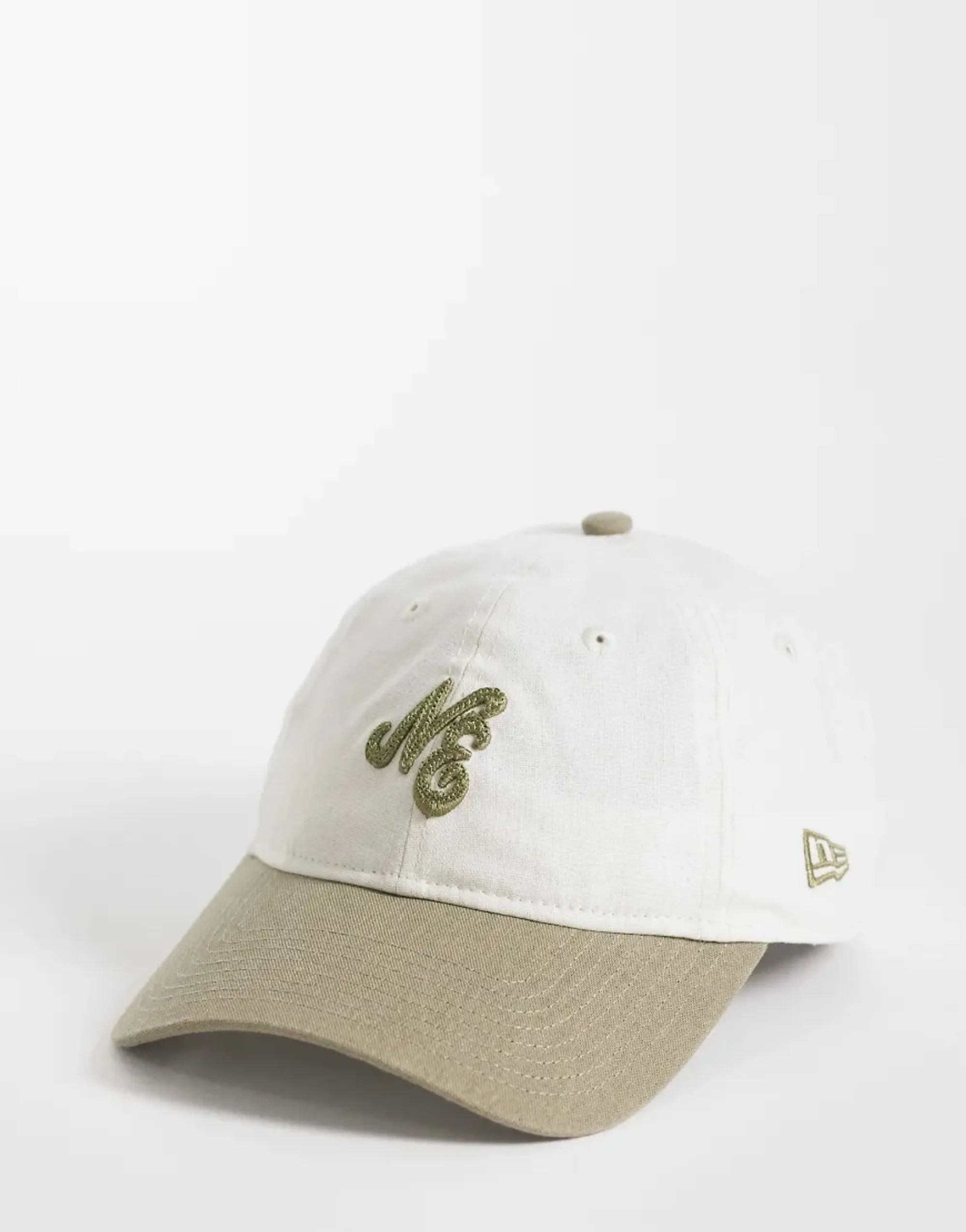 New Era Cap New Era Womens 9Twenty Linen Contrast Peak Cap In Multi