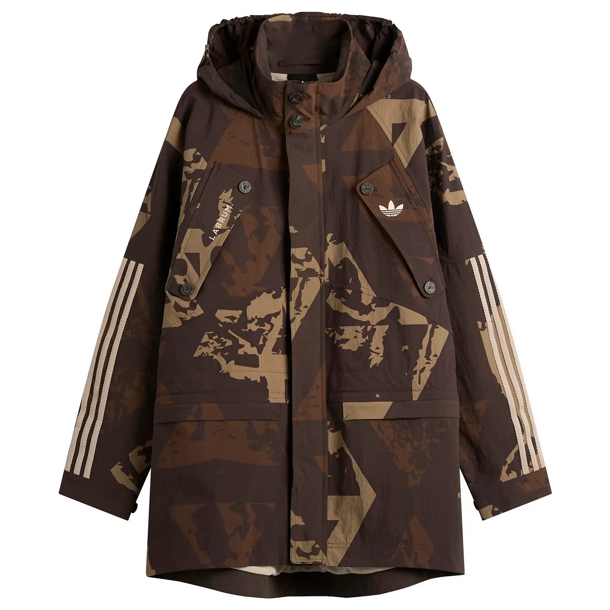 END. x Adidas x Labrum Jacket Night Brown