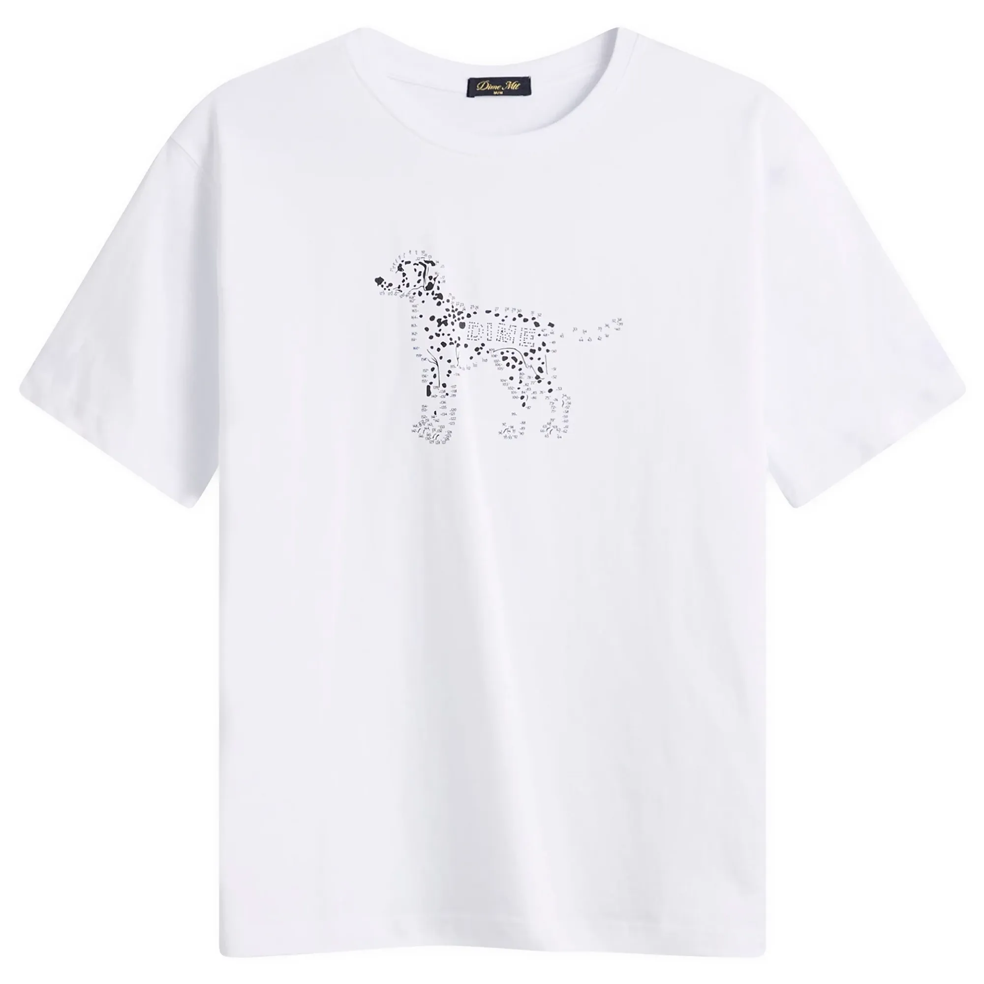 Dime Men's Dots T-Shirt White