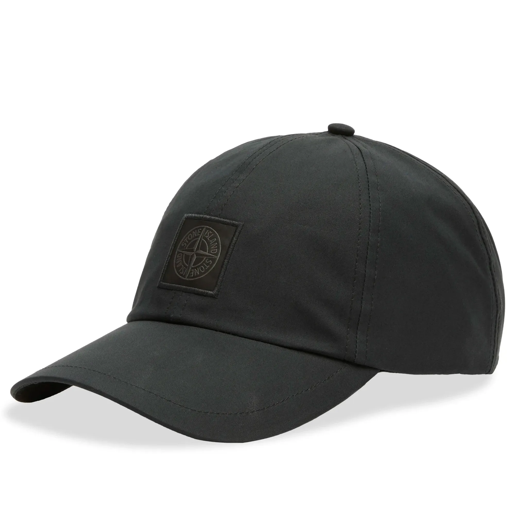Stone Island Men's Ghost Cotton Canvas Cap Black