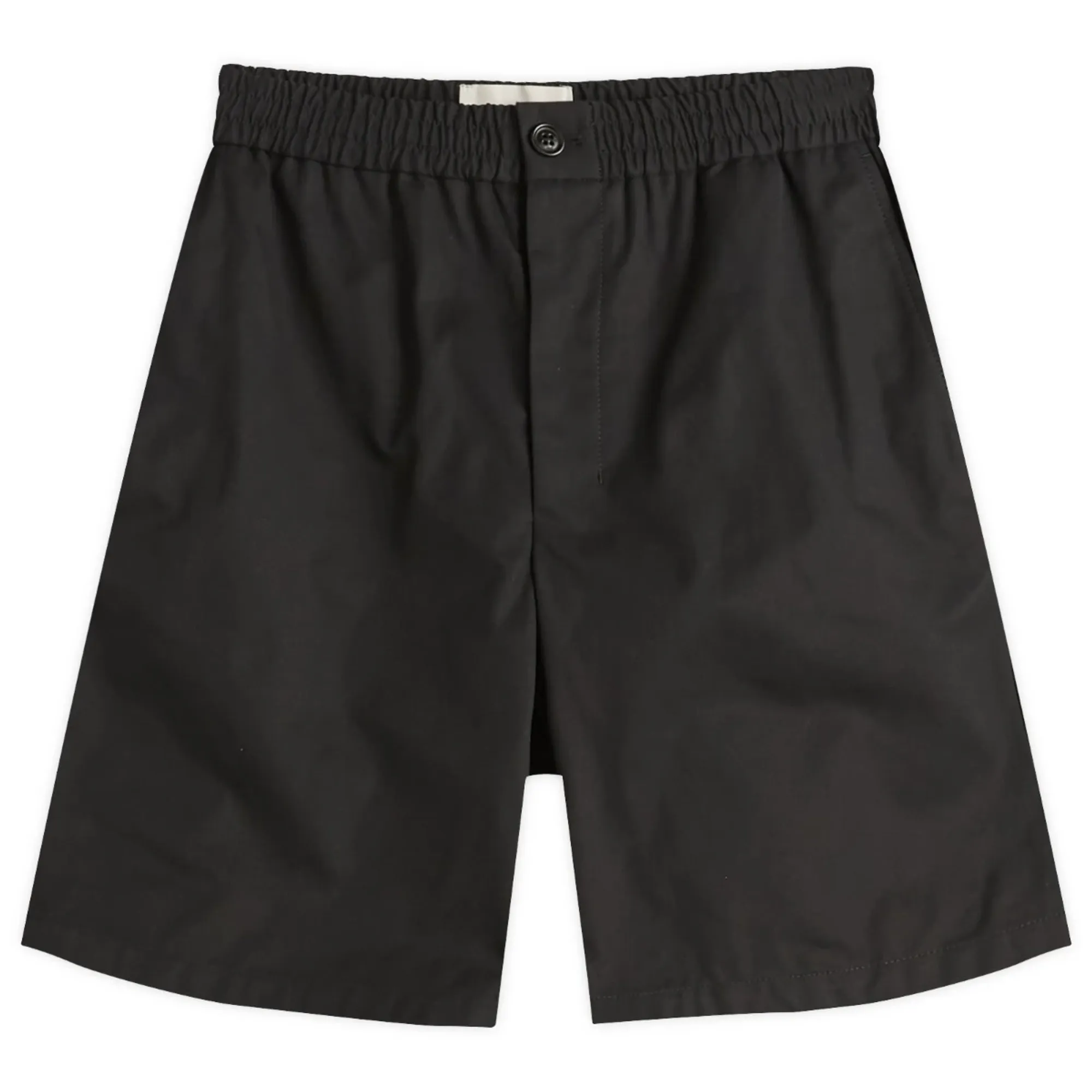 AMI Paris Men's Elasticated Waist Shorts Noir