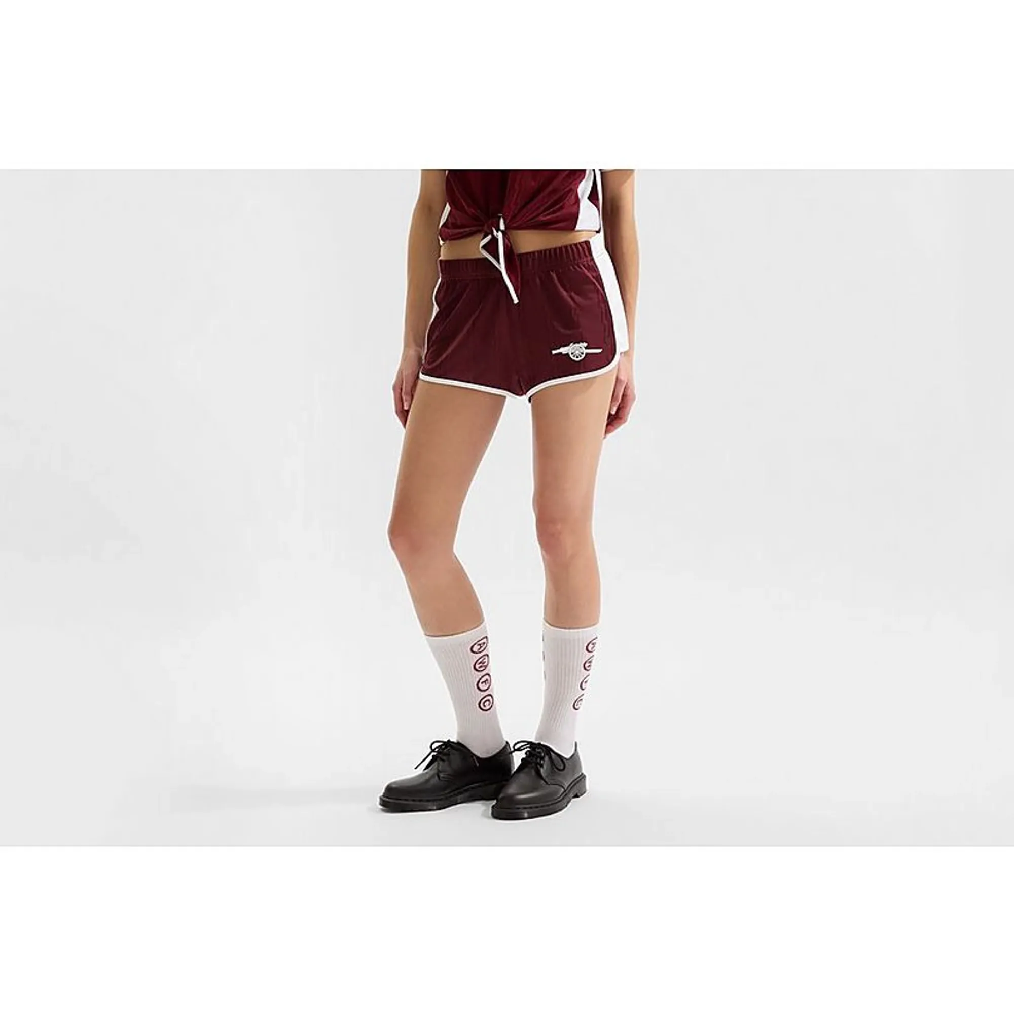 Arsenal AWFC Classics Jacquard Shorts, Red