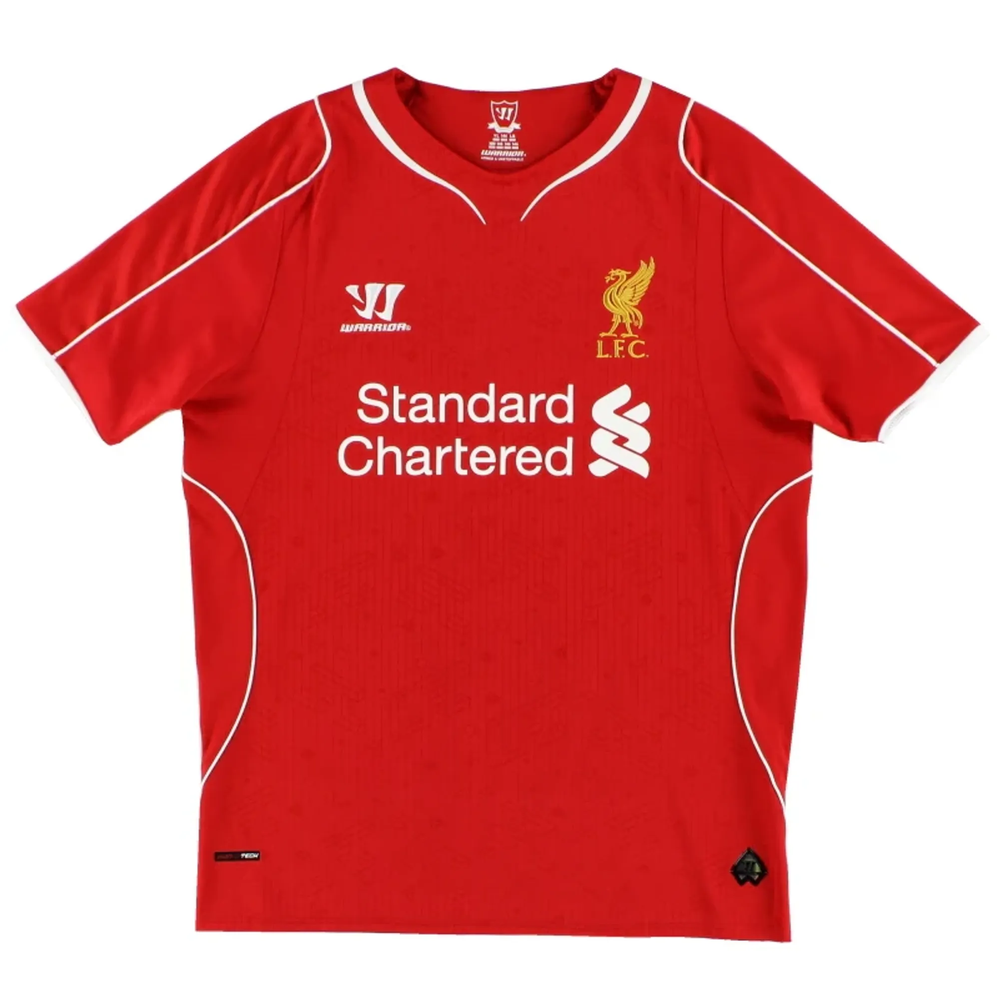 2014-15 Liverpool Warrior Home Shirt M - Liverpool / Excellent 