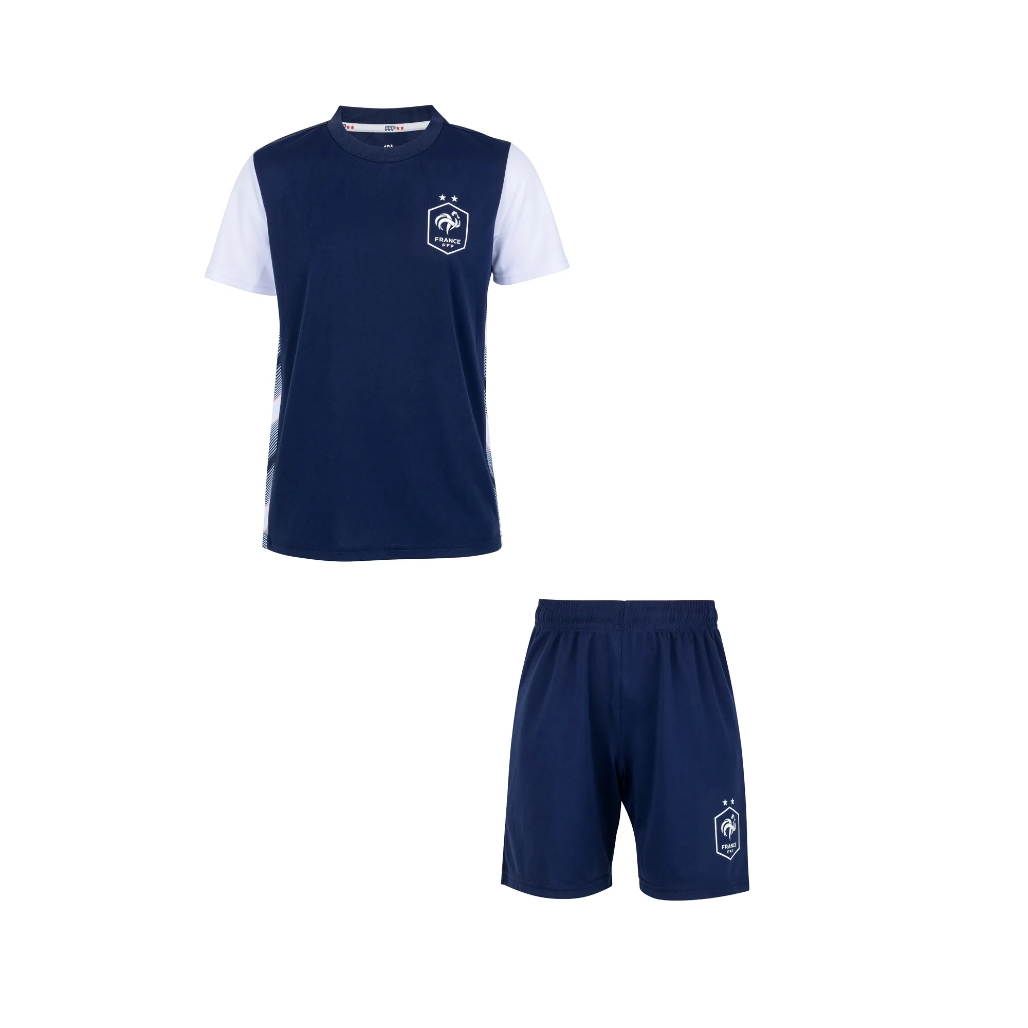 France Poly Mini-Kit - Navy/White - Kids