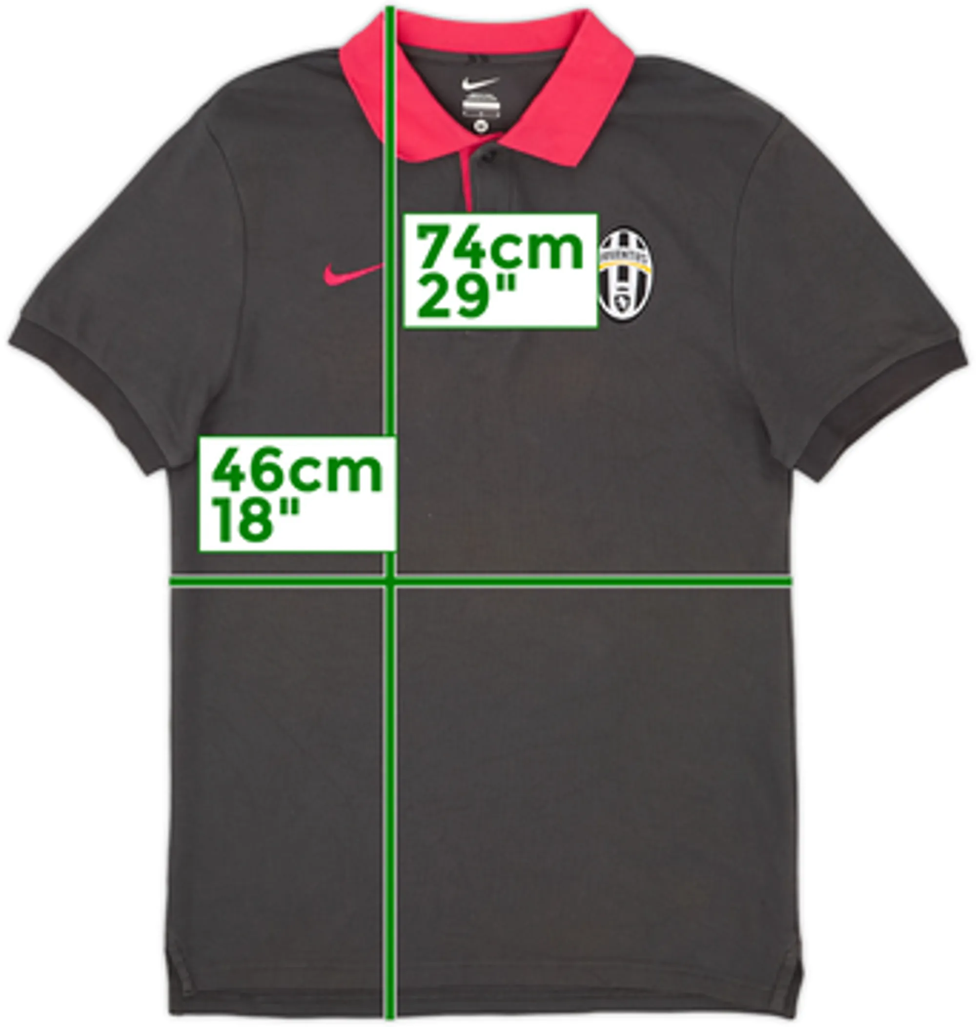2013-14 Juventus Nike Polo Shirt - 8/10 - (M)