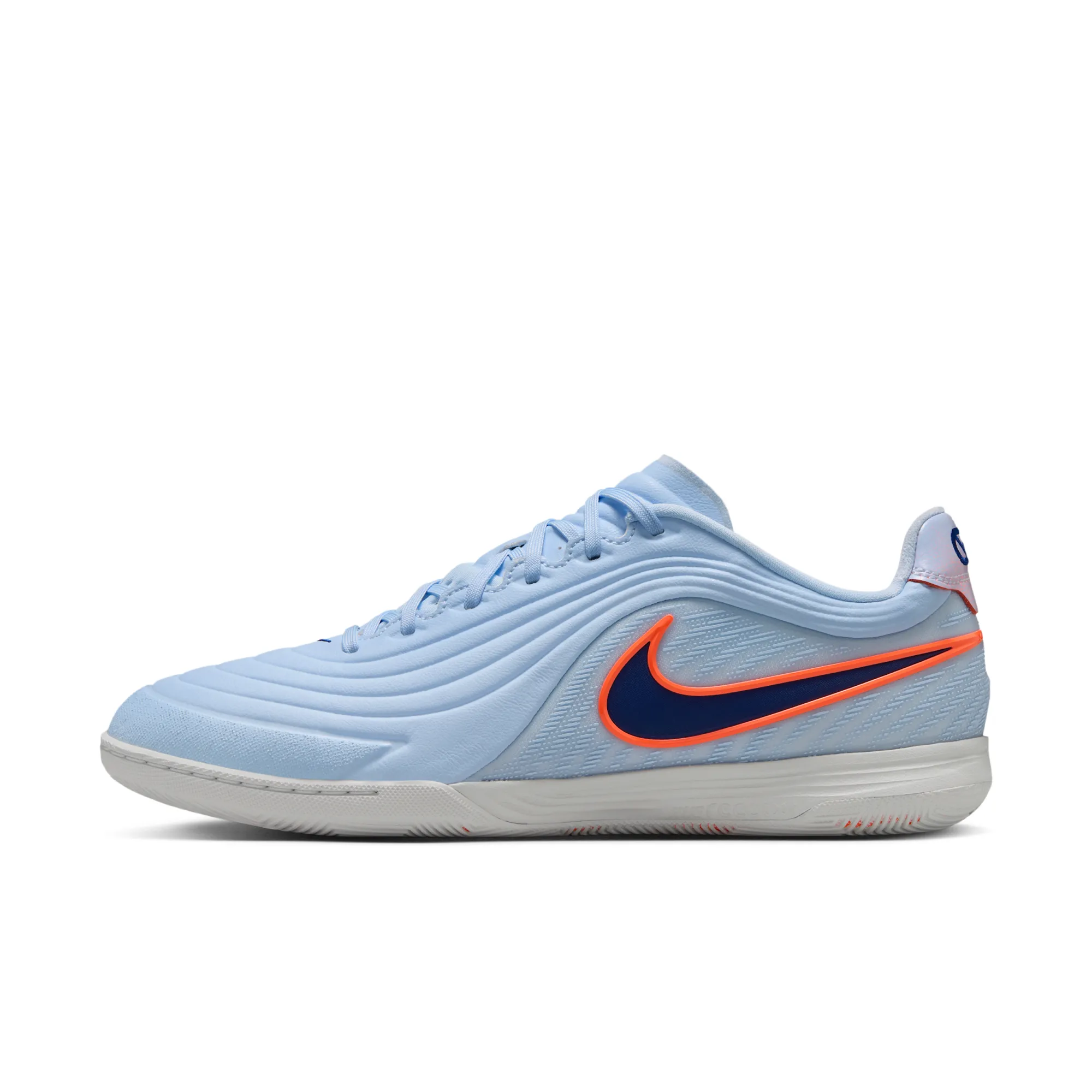 Nike Tiempo Reactgato Indoor/Court Low-Top Football Shoes - Hydrogen Blue