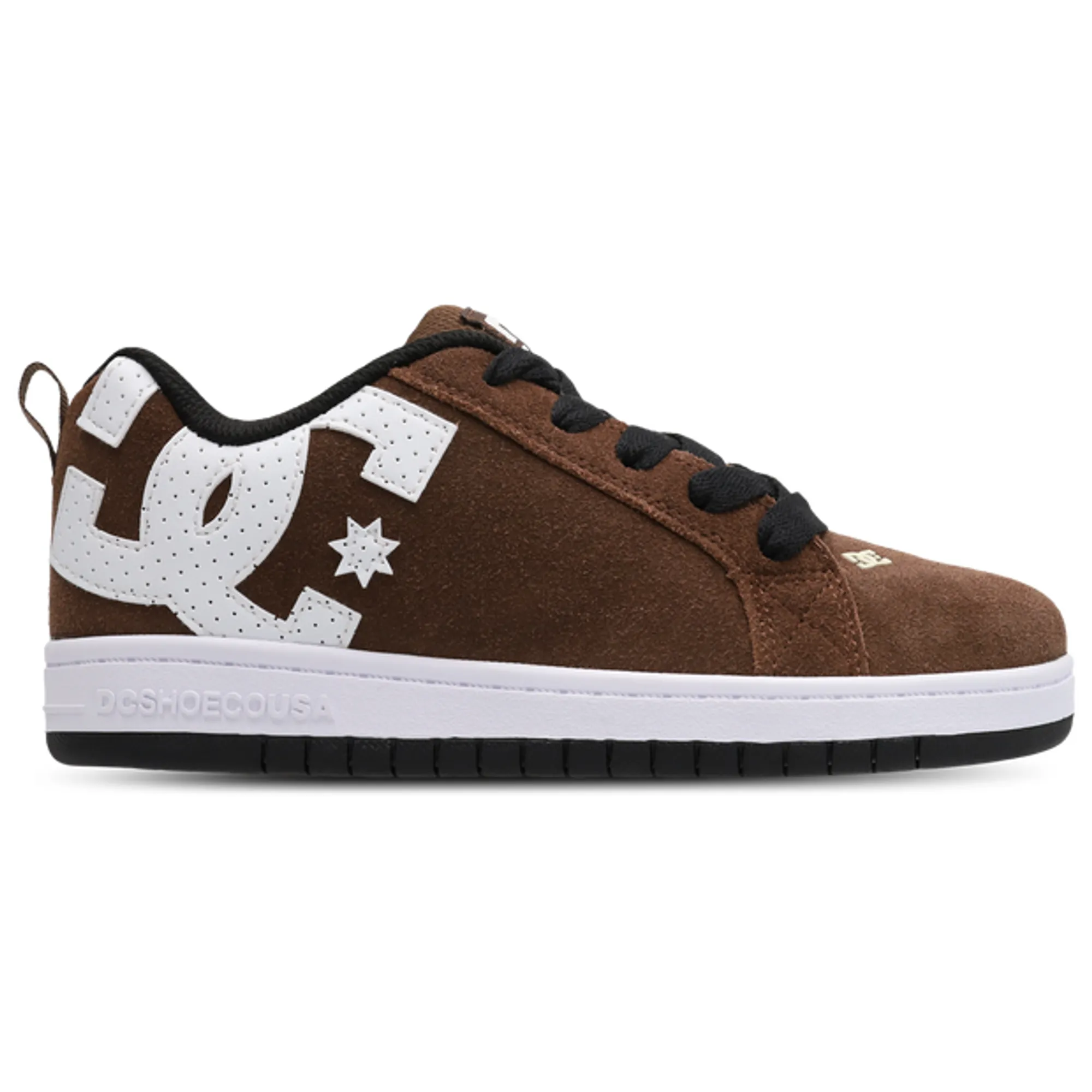 DC Sneakers Court Graffik Kid's Sneakers - Brown
