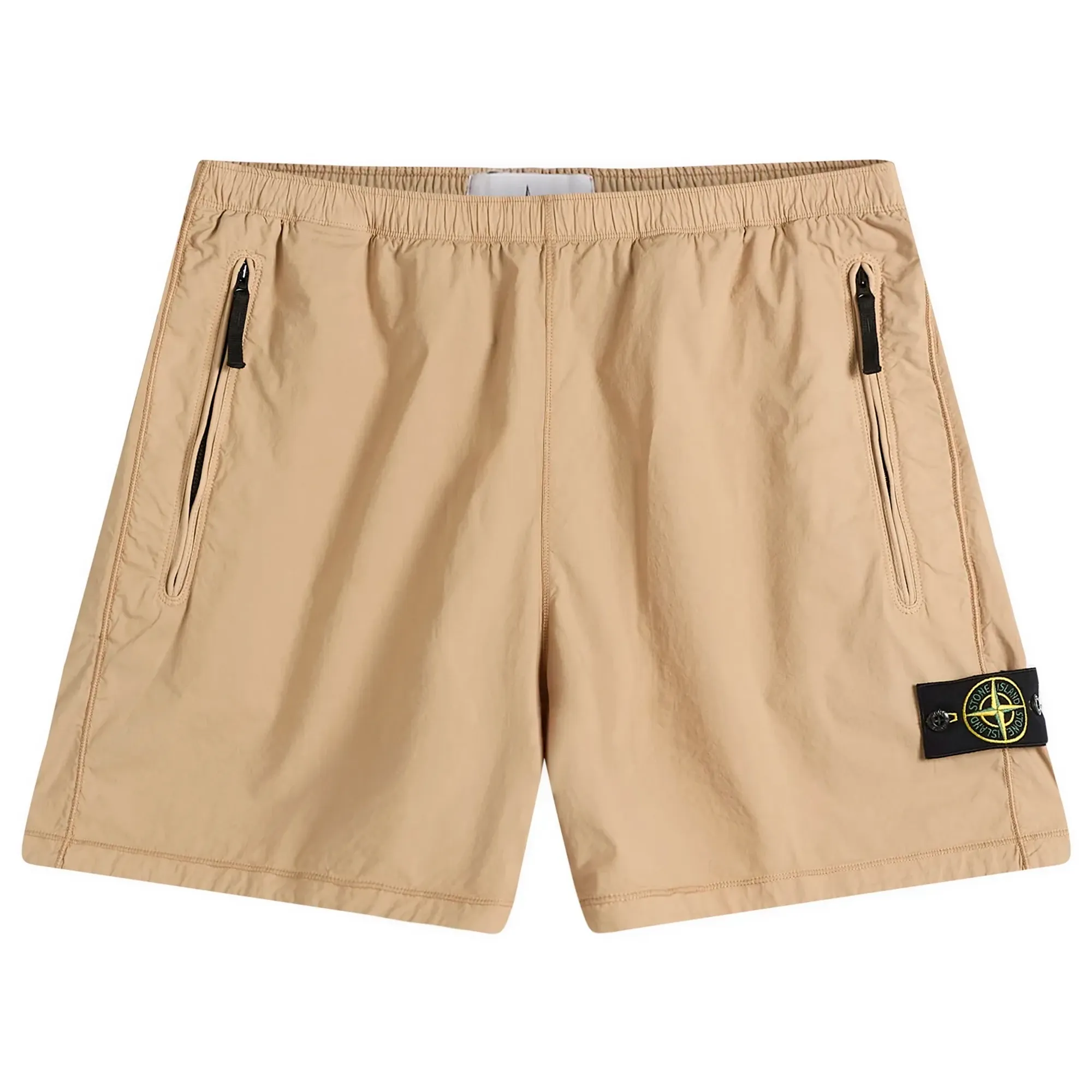 Stone Island Men's Tela Paracadute Shorts Desert