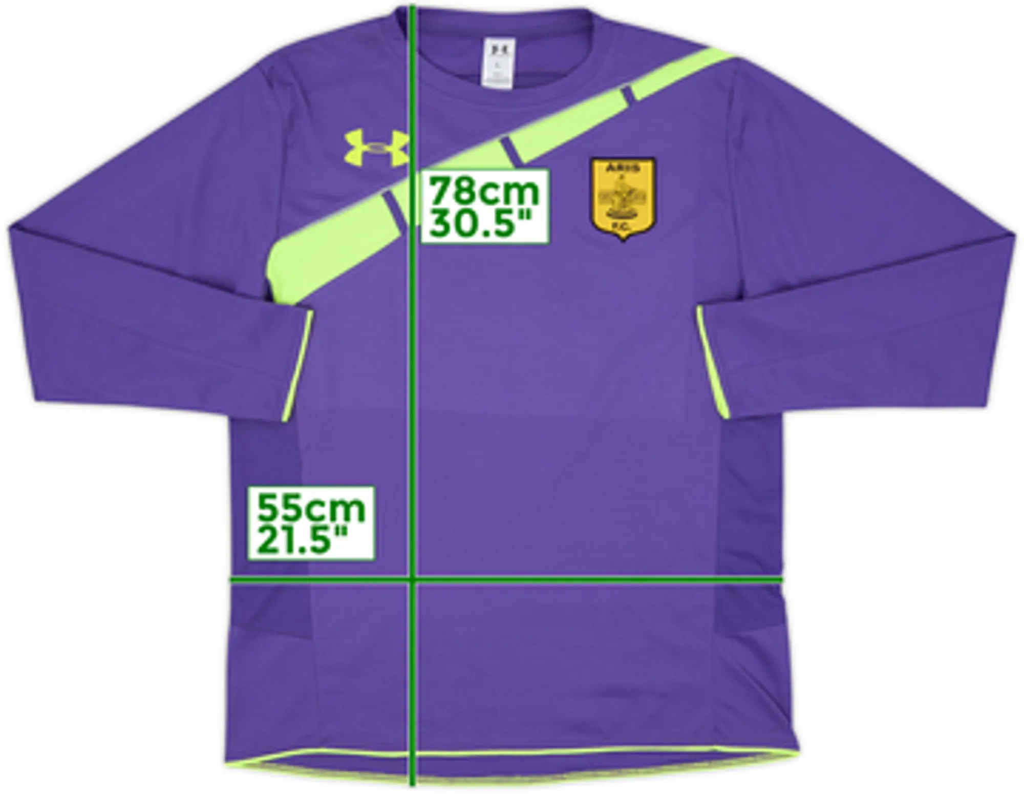 2010-11 Aris GK Shirt - 8/10 - (L)