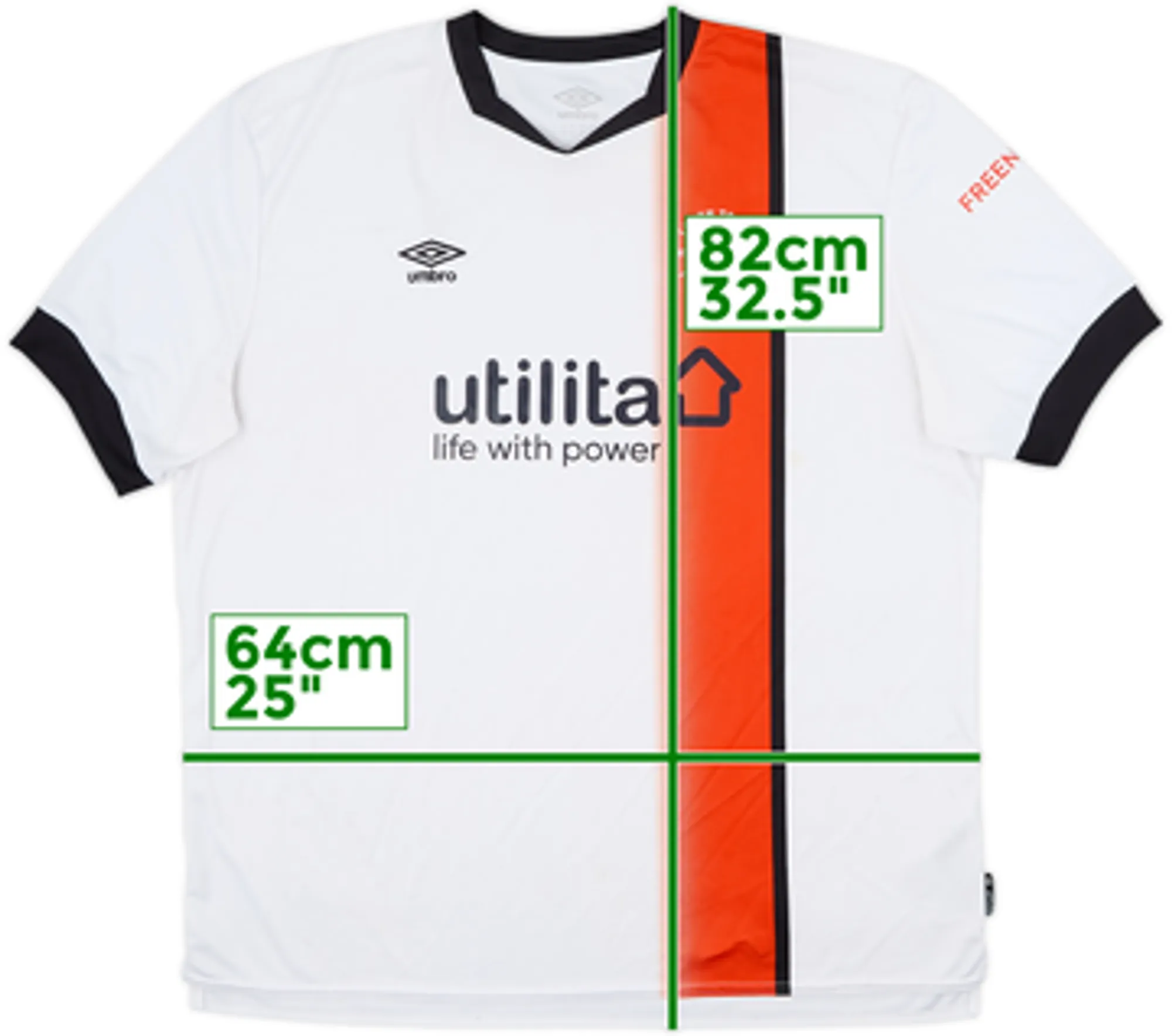 2023-24 Luton Home Shirt - 7/10 - (3XL)