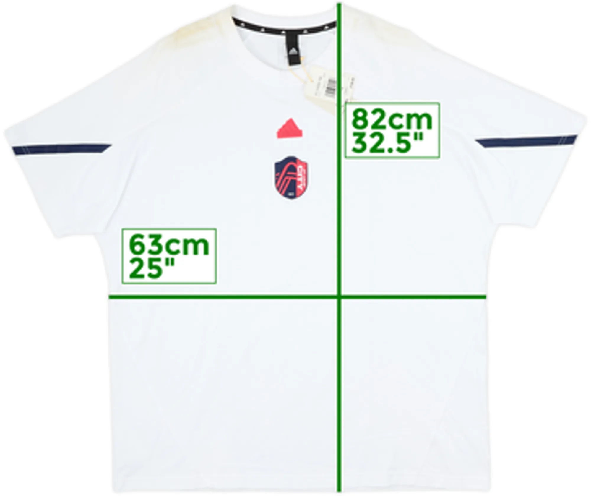 2024 St. Louis City adidas Game Day Tee (XL)