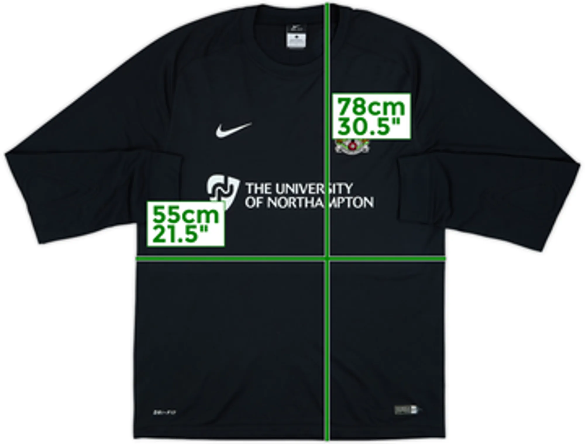 2017-18 Northampton GK Shirt - 6/10 - (L)