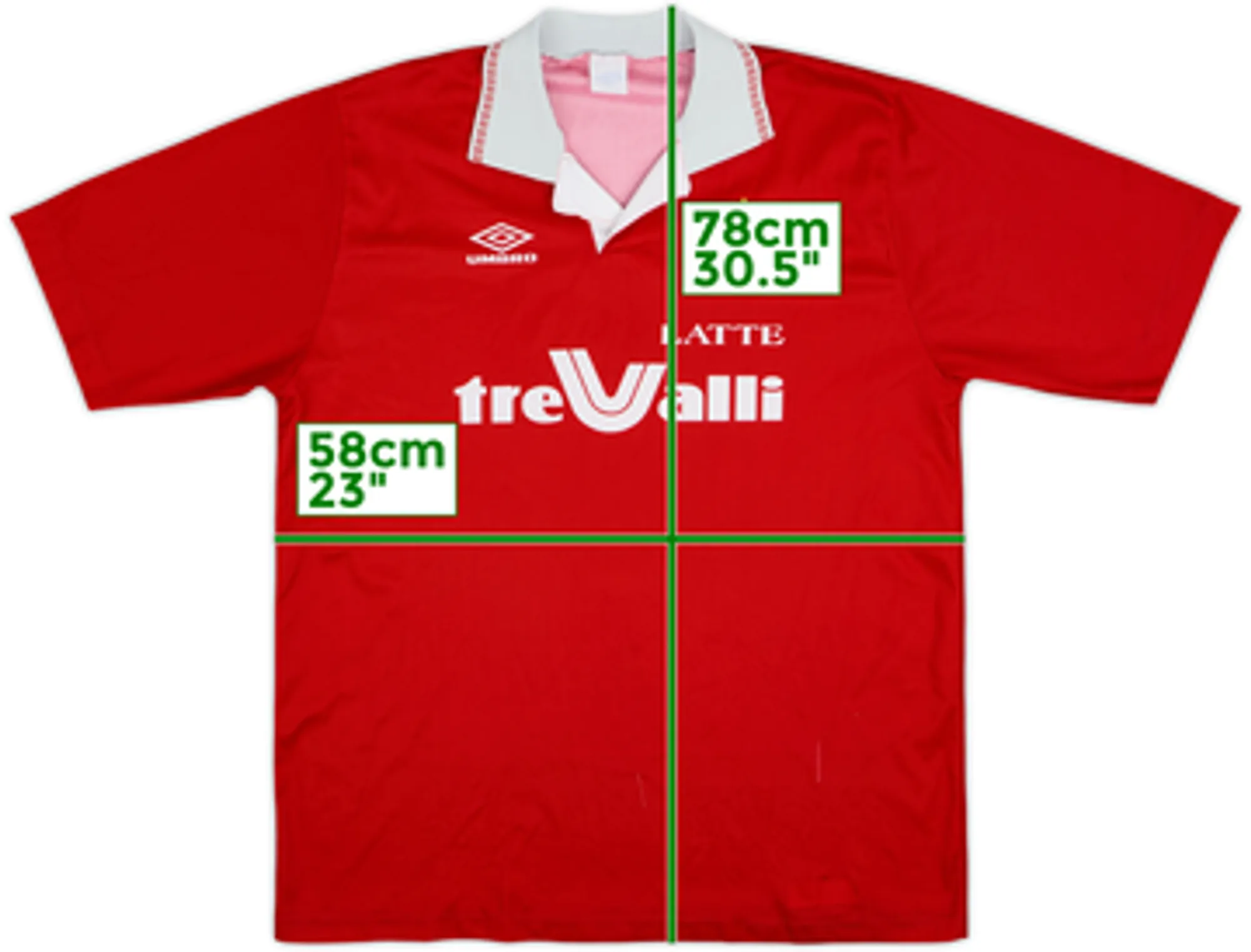 1992-93 Ancona Home Shirt - 6/10 - (L)