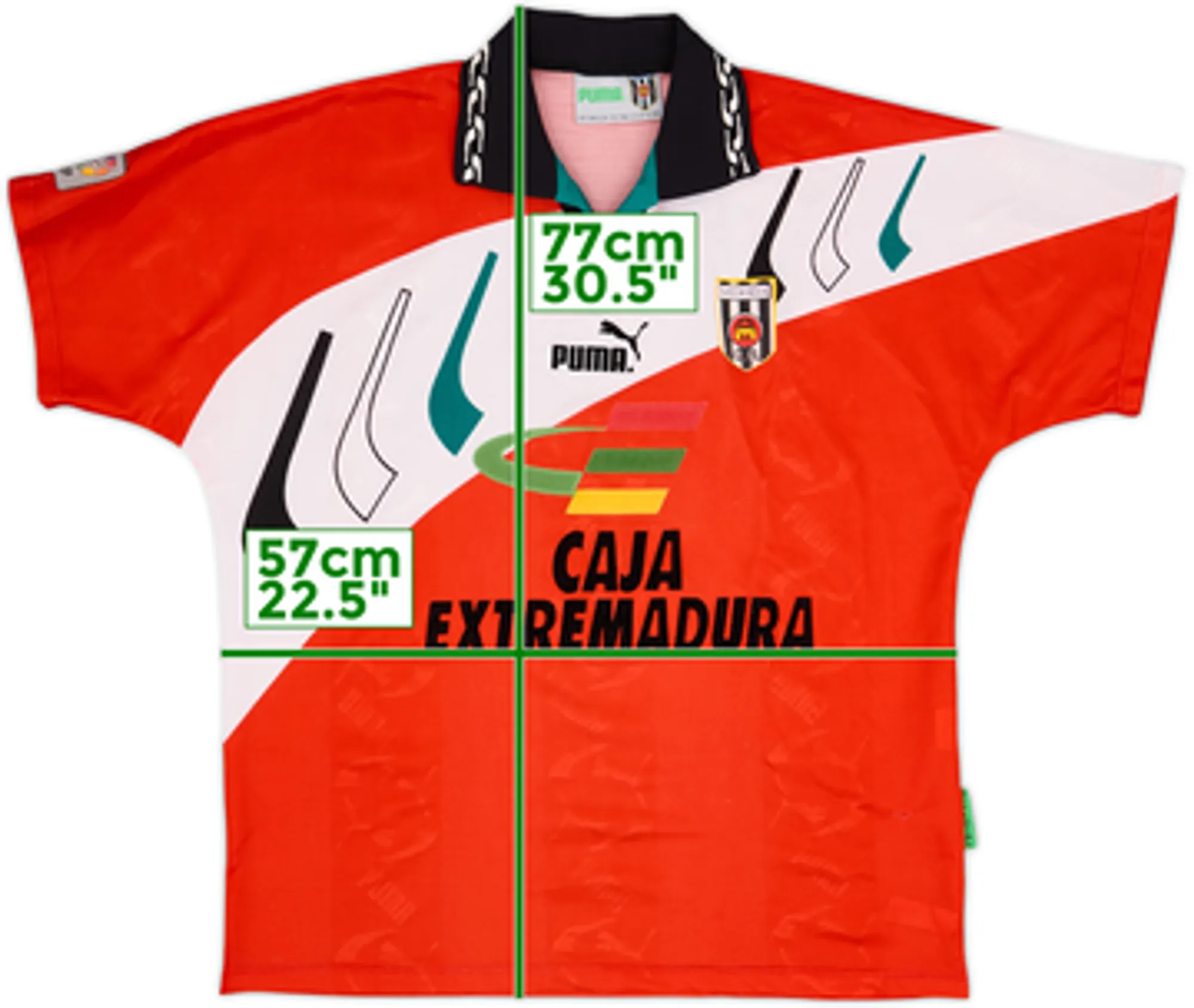 1995-96 AD Merida Away Shirt - 8/10 - (L)