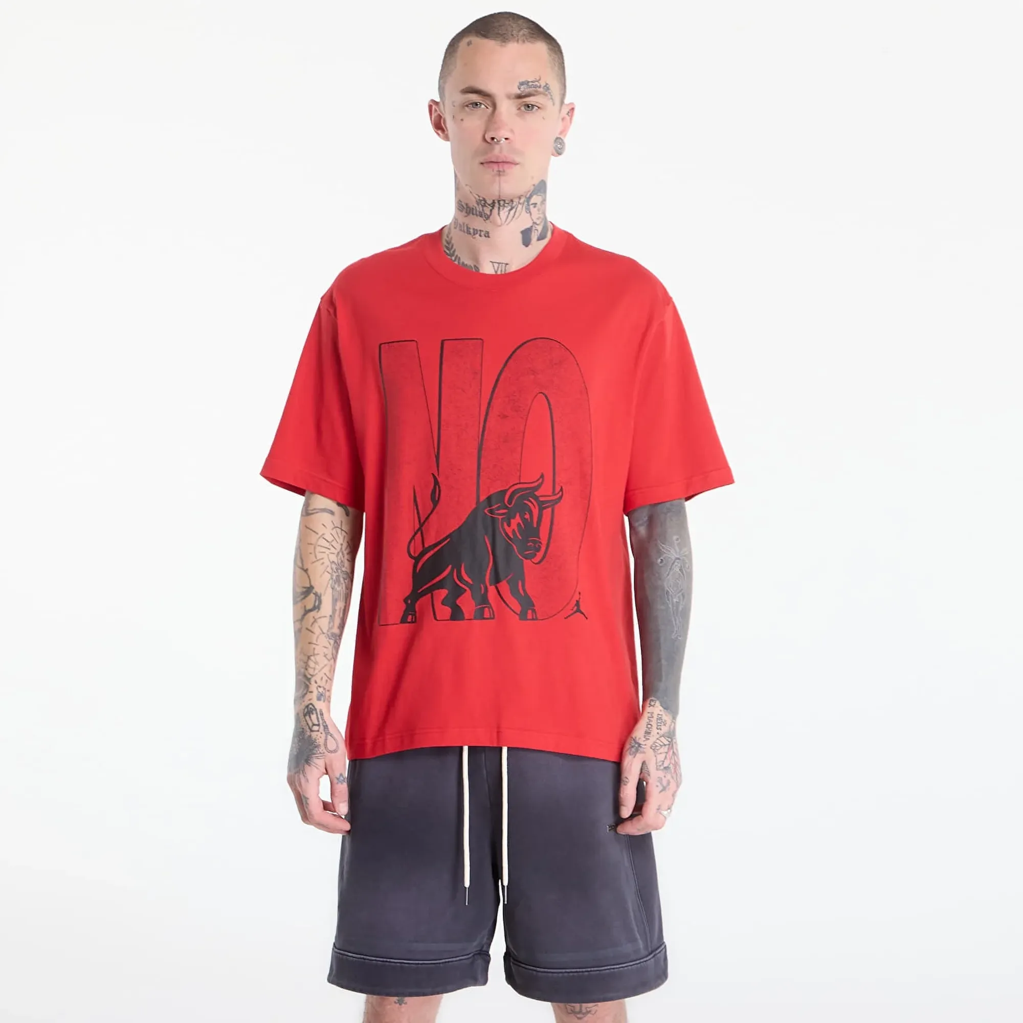 T-Shirt Jordan Brooklyn Men's T-Shirt Fire Red Xxl