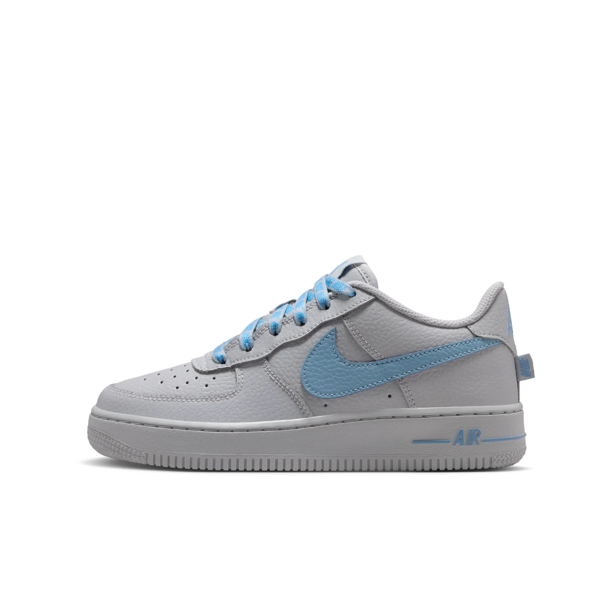 Nike Air Force 1 Low Older Kids' Shoes - Wolf Grey