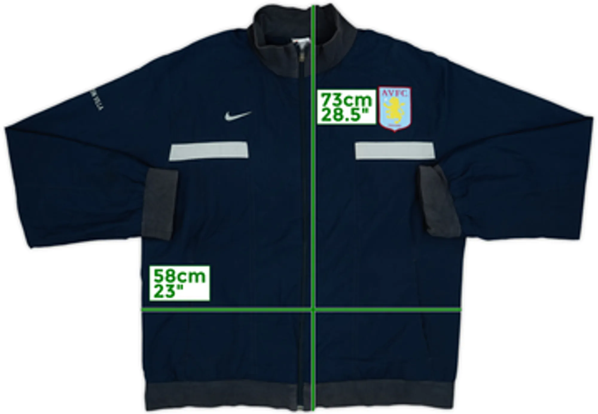 2009-10 Aston Villa Nike Track Jacket - 5/10 - (L)