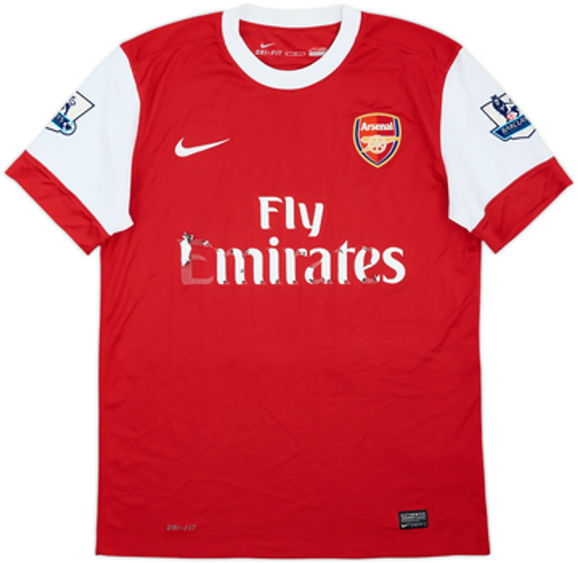 2010-11 Arsenal Home Shirt Walcott #14 - 4/10 - (M)