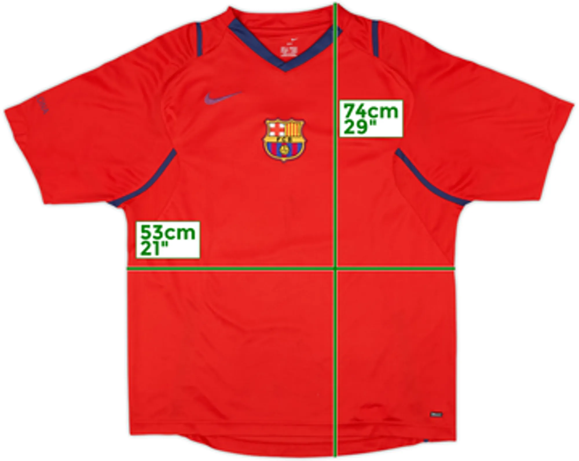 2006-07 Barcelona Nike Training Shirt - 6/10 - (L)