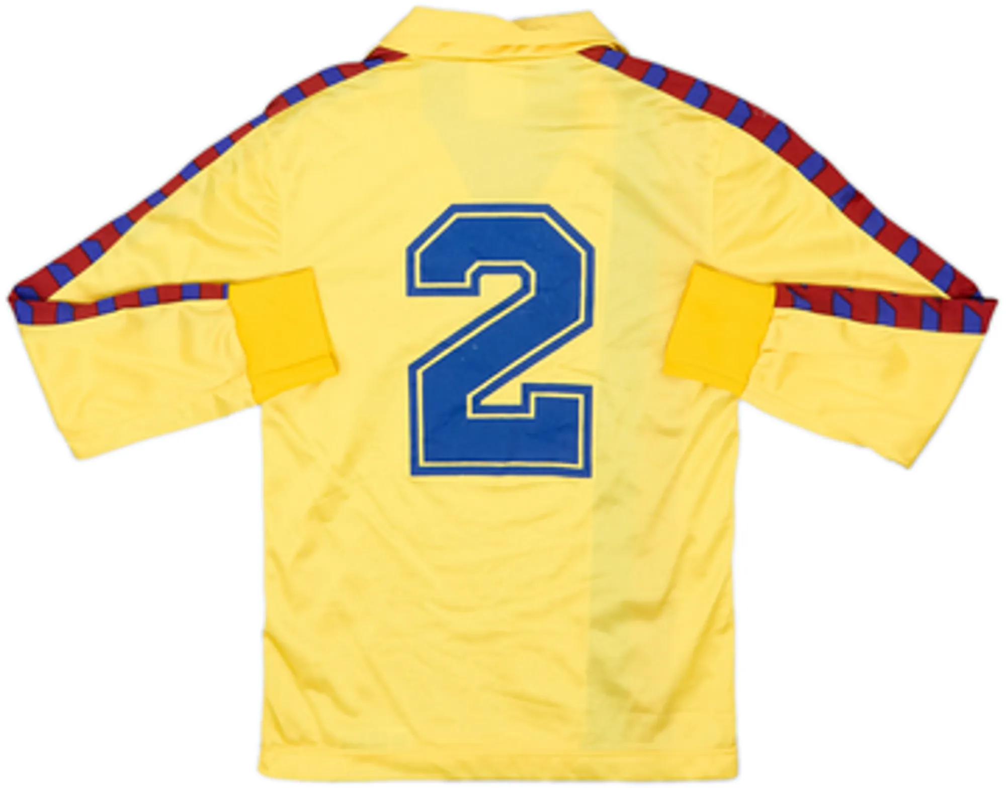 1982-85 Barcelona Away L/S Shirt #2 - 7/10 - (S.Boys)