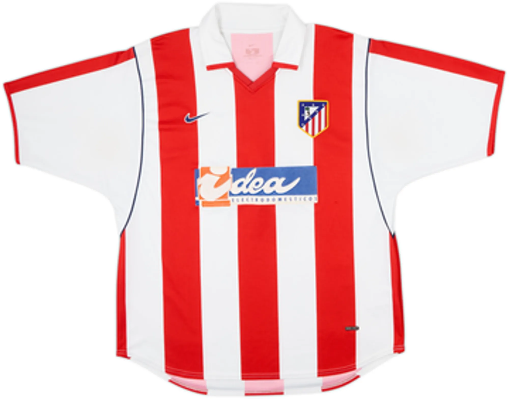 2001-02 Atletico Madrid Home Shirt F.Torres #9 - 8/10 - (L)