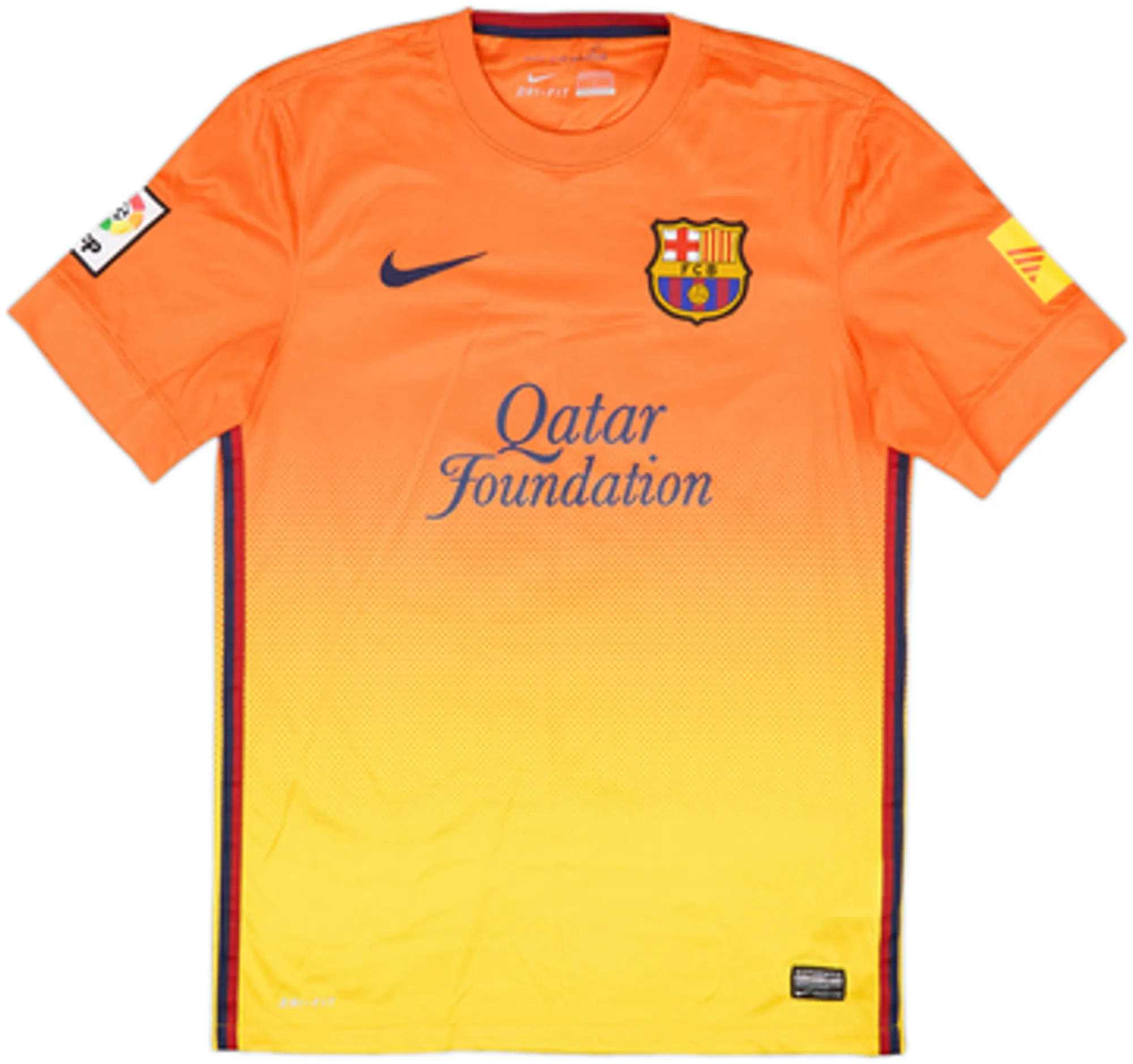 2012-13 Barcelona Away Shirt Pique #3 - 9/10 - (S)