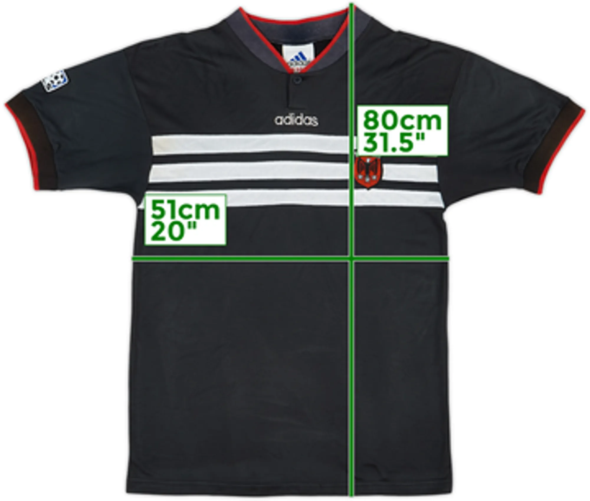 1996-98 DC United Home Shirt - 8/10 - (M)