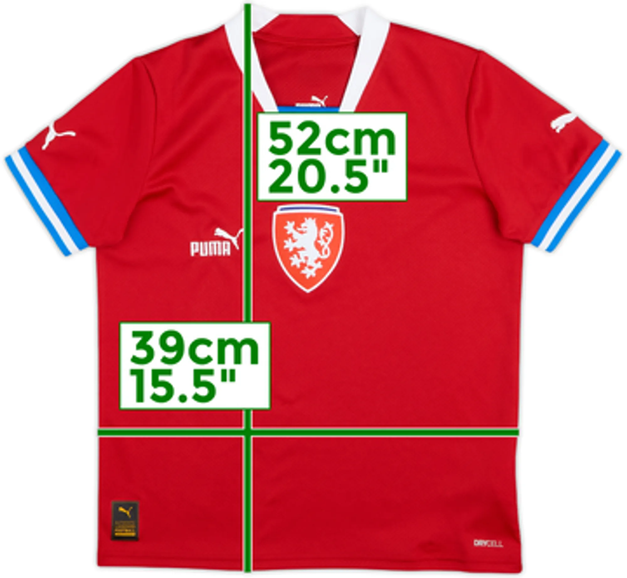 2022-23 Czech Republic Home Shirt - 7/10 - (S.Boys)